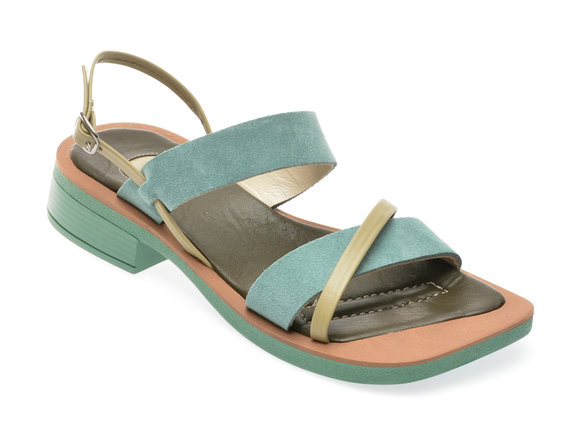 Sandale GRYXX multicolor, 4403410, din piele intoarsa 1 Sandale GRYXX multicolor