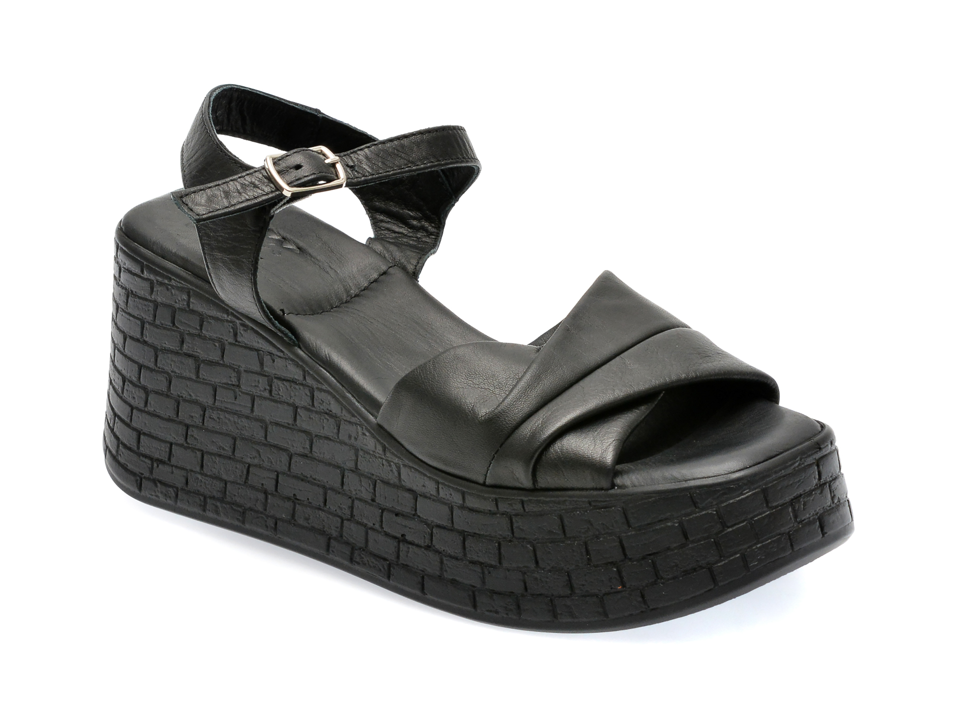 Sandale GRYXX negre, 013N188, din piele naturala 1 Sandale GRYXX negre