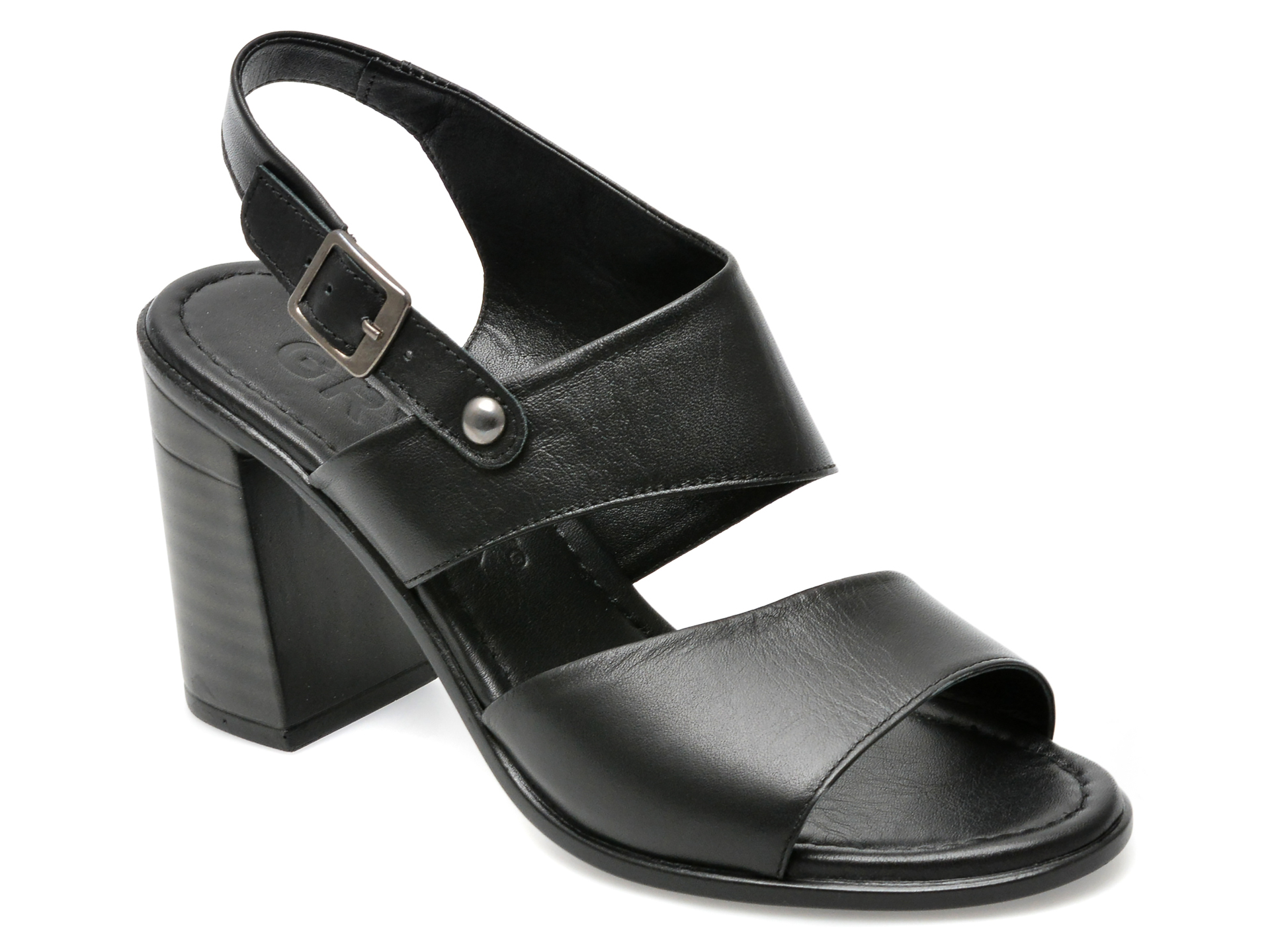 Sandale GRYXX negre, 110182, din piele naturala 1 Sandale GRYXX negre