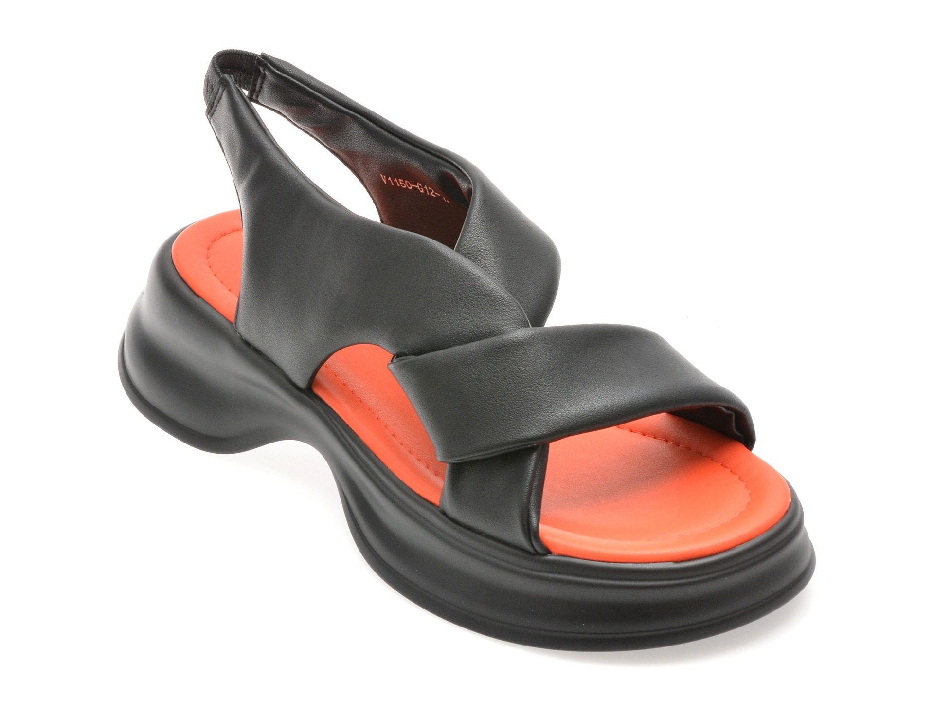 Sandale GRYXX negre, 1150G12, din piele naturala 1 Sandale GRYXX negre