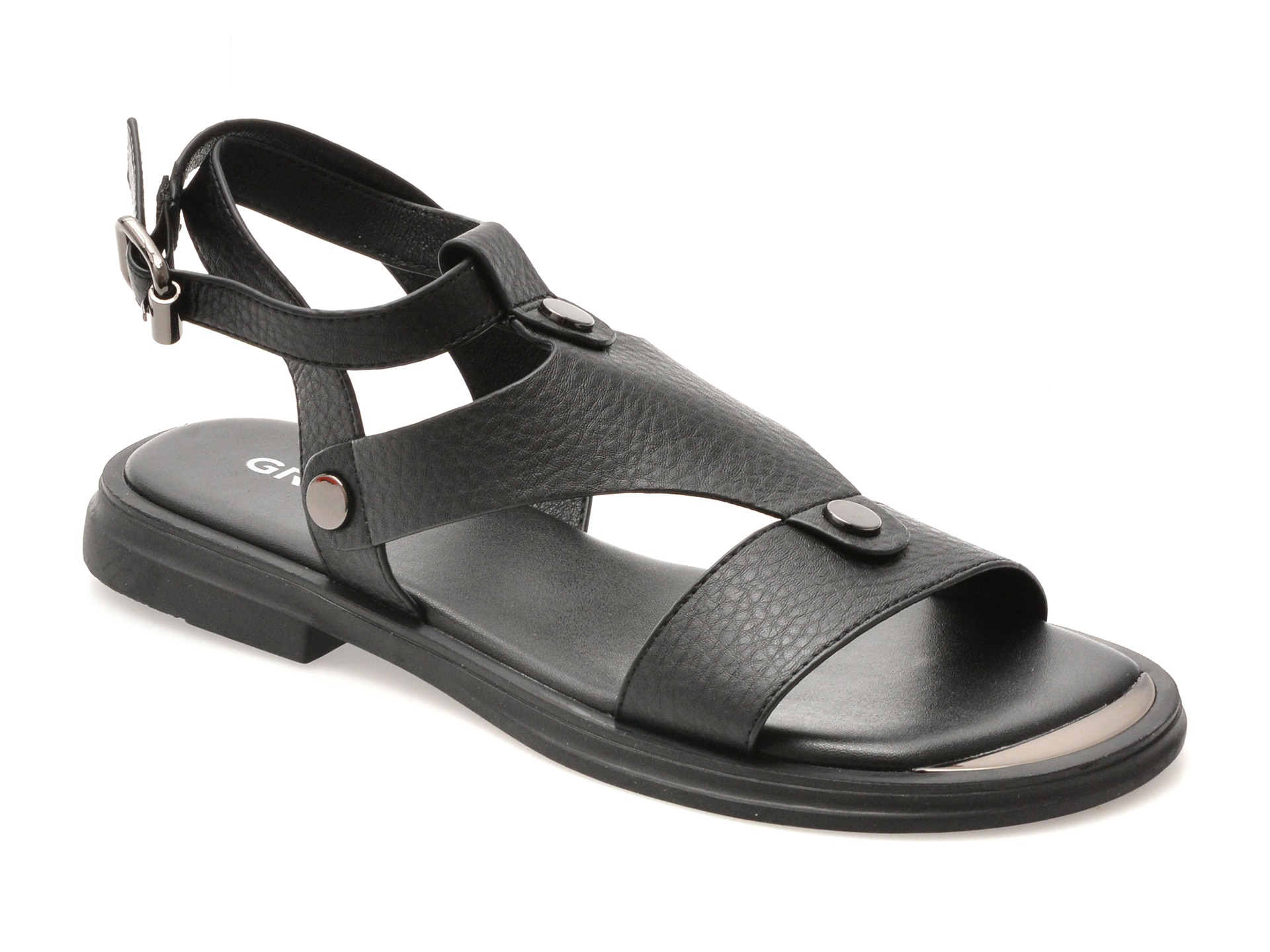 Sandale GRYXX negre, 1277G20, din piele naturala 1 Sandale GRYXX negre