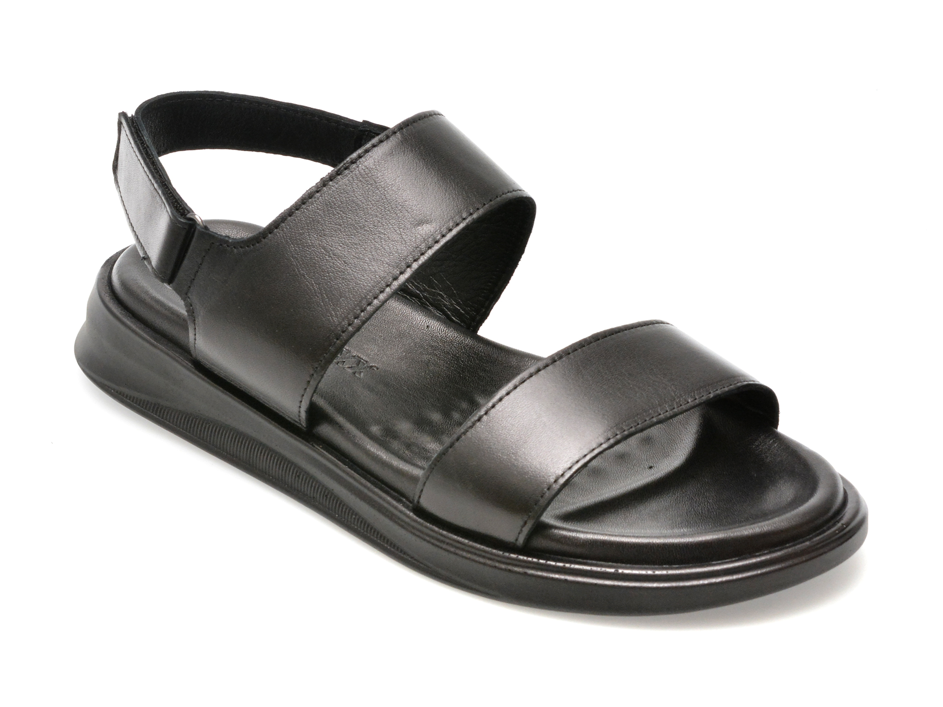 Sandale GRYXX negre, 135, din piele naturala 1 Sandale GRYXX negre