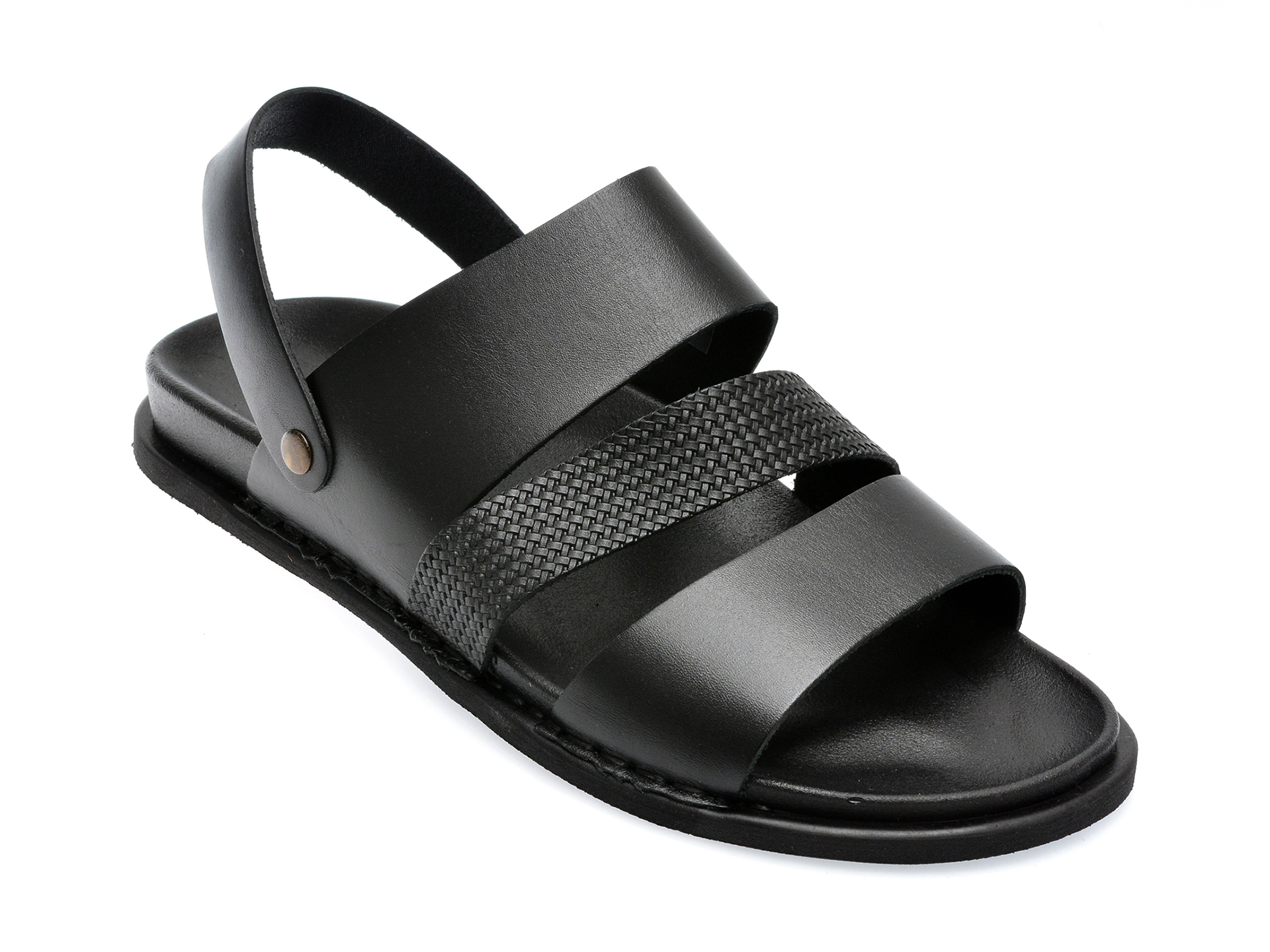 Sandale GRYXX negre, 14310, din piele naturala 1 Sandale GRYXX negre