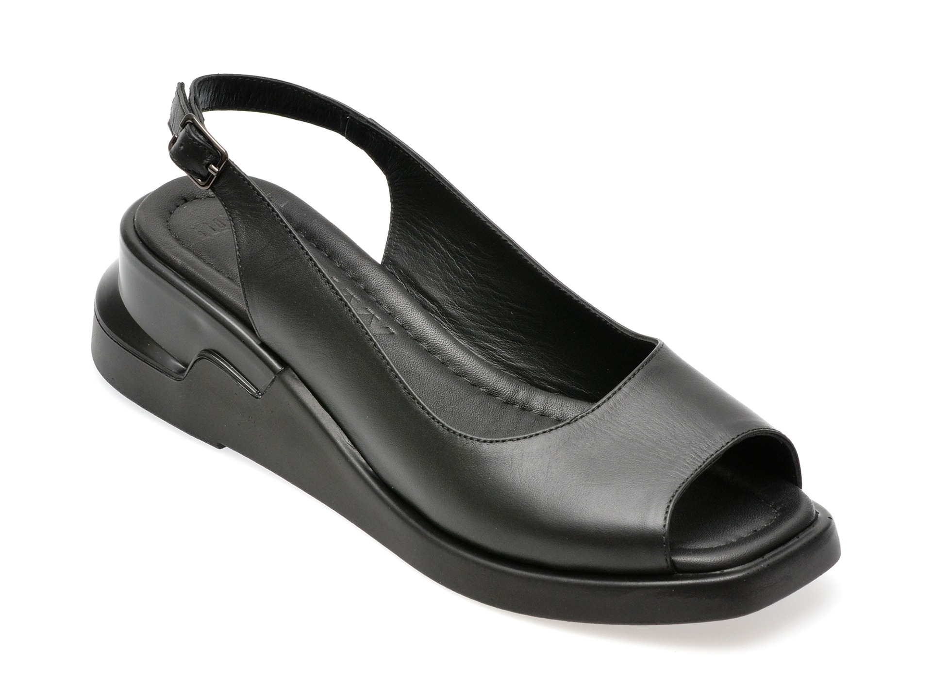 Sandale GRYXX negre, 161410, din piele naturala 1 Sandale GRYXX negre