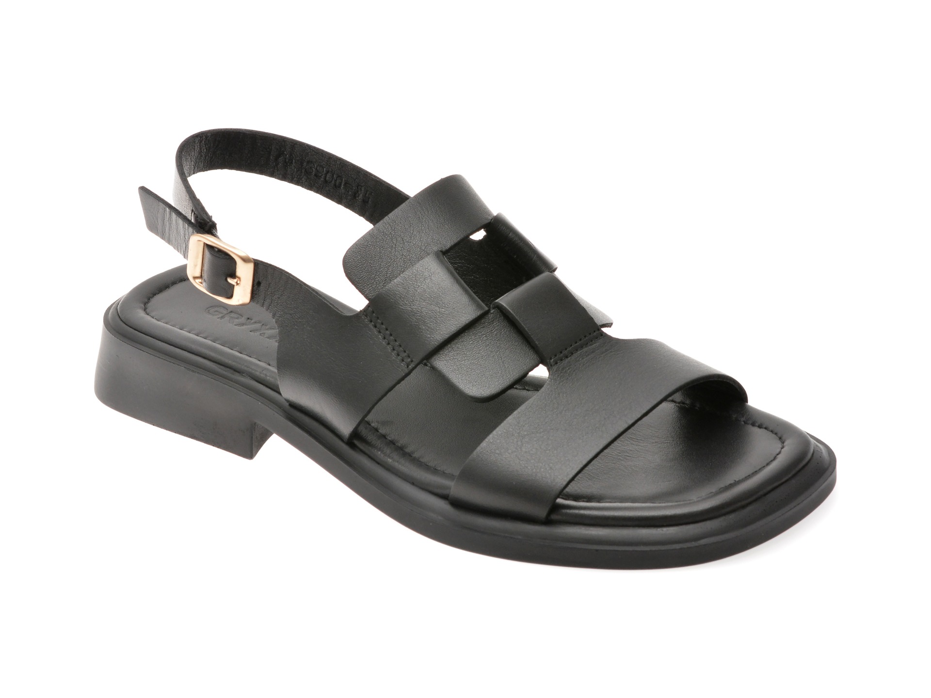 Sandale GRYXX negre, 1763900, din piele naturala 1 Sandale GRYXX negre