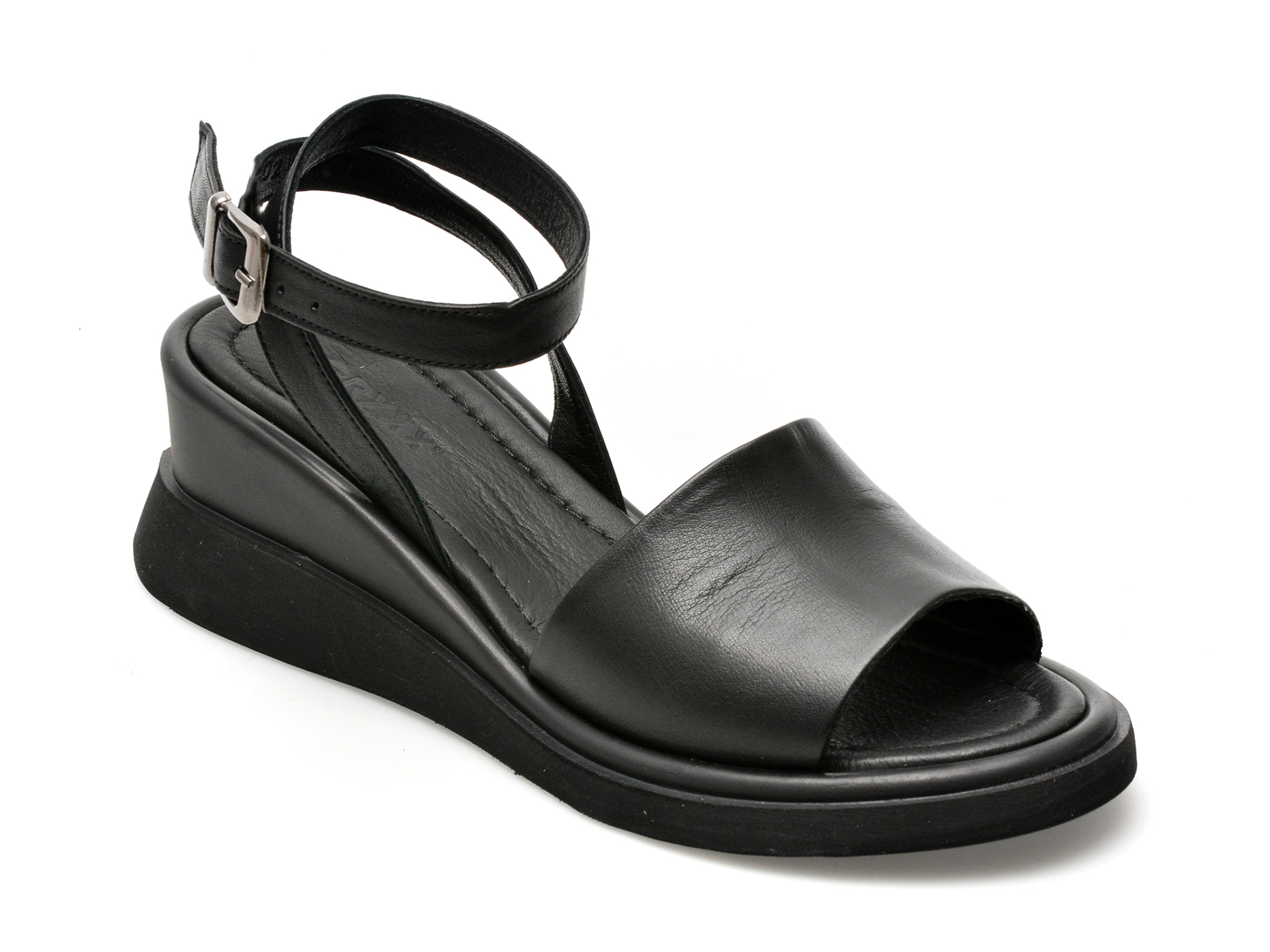 Sandale GRYXX negre, 22291, din piele naturala 1 Sandale GRYXX negre