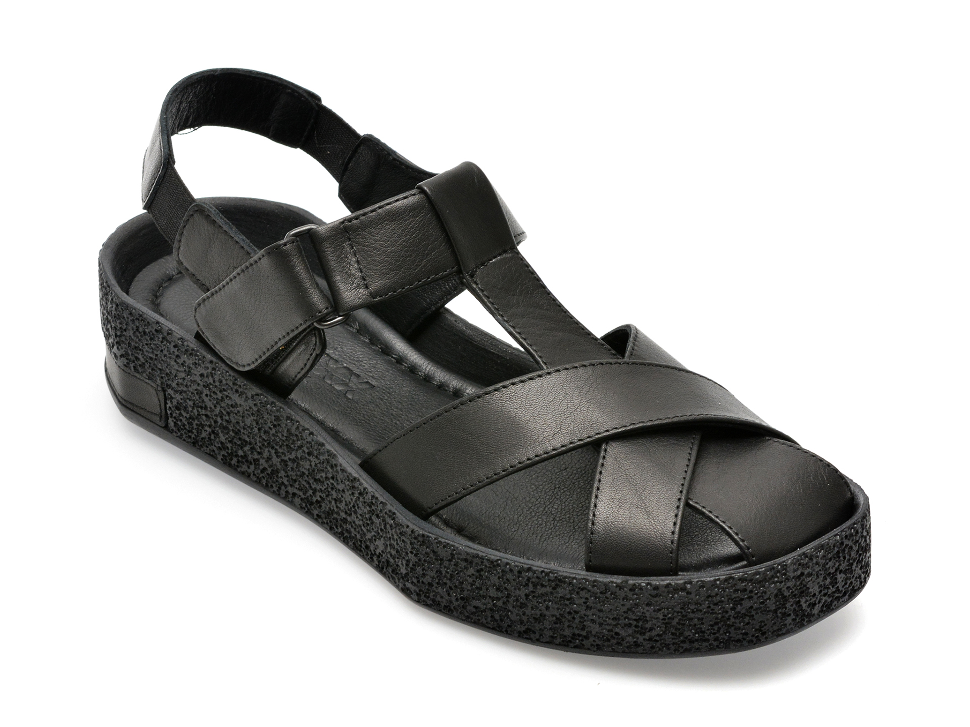 Sandale GRYXX negre, 22946, din piele naturala 1 Sandale GRYXX negre