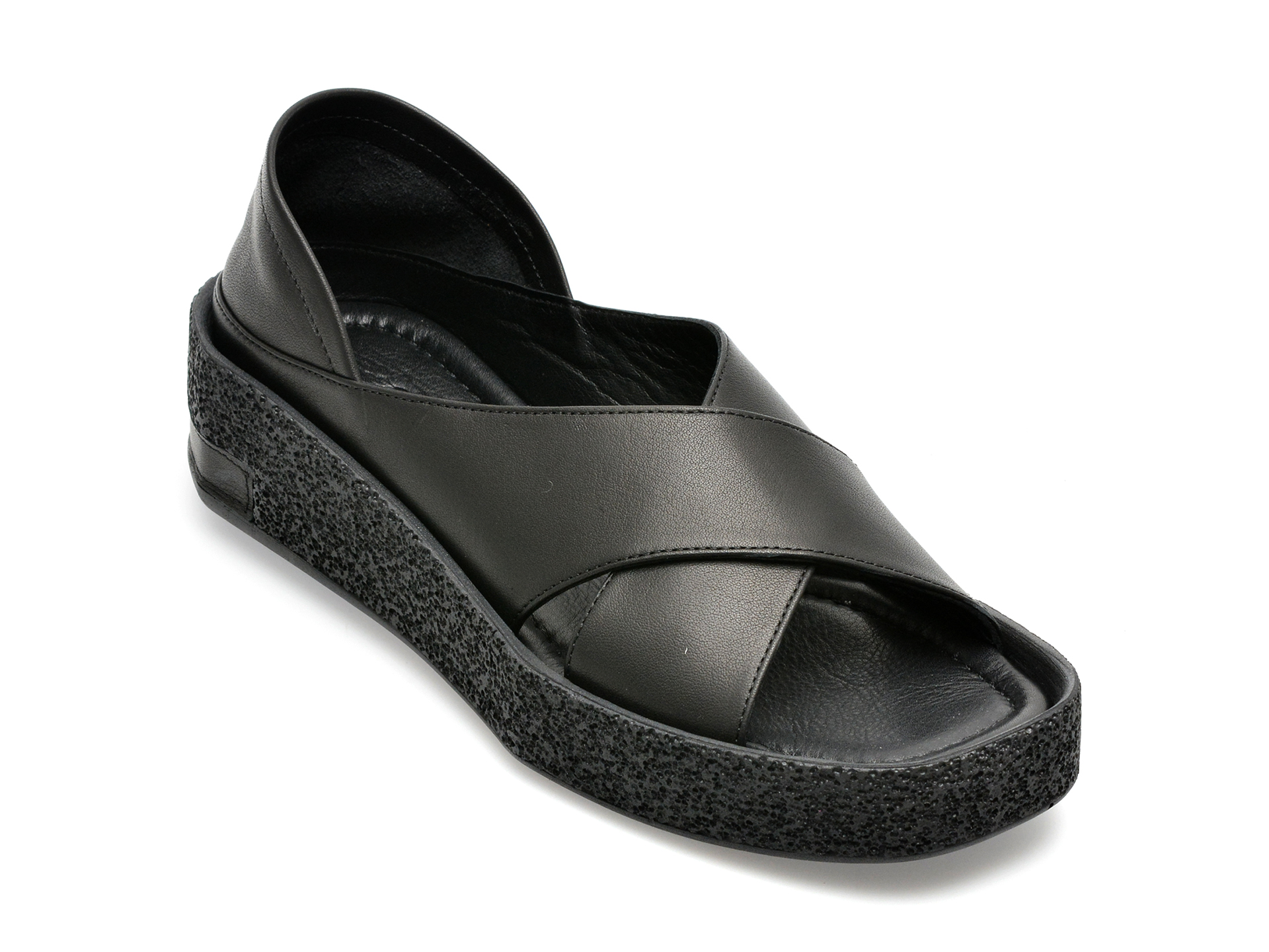 Sandale GRYXX negre, 22960, din piele naturala 1 Sandale GRYXX negre