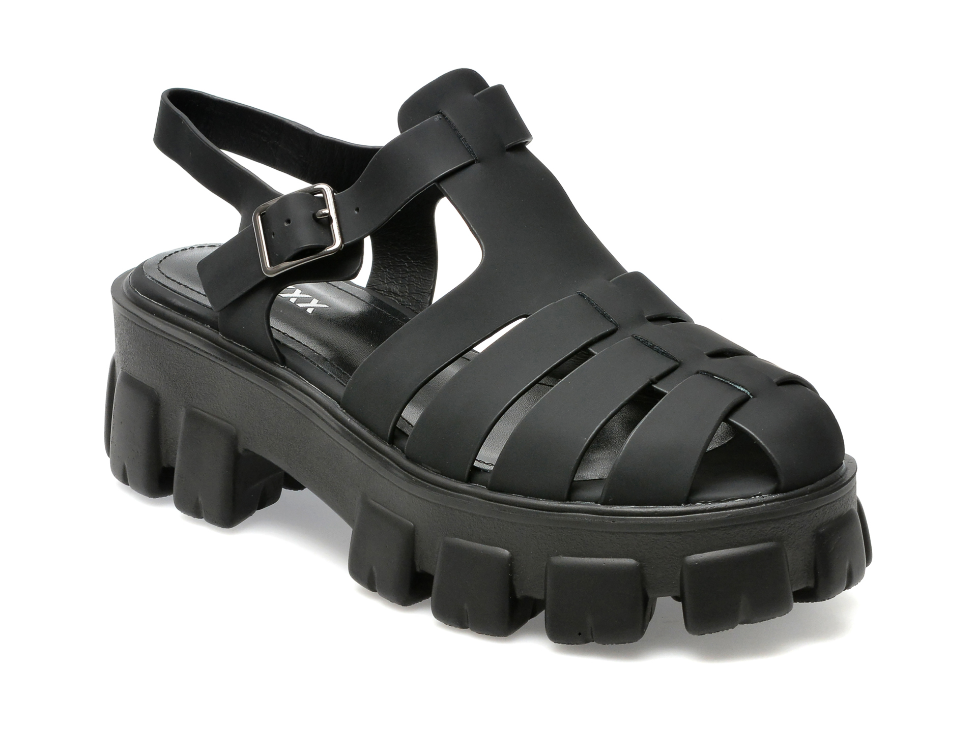 Sandale GRYXX negre, 2315608, din piele naturala 1 Sandale GRYXX negre