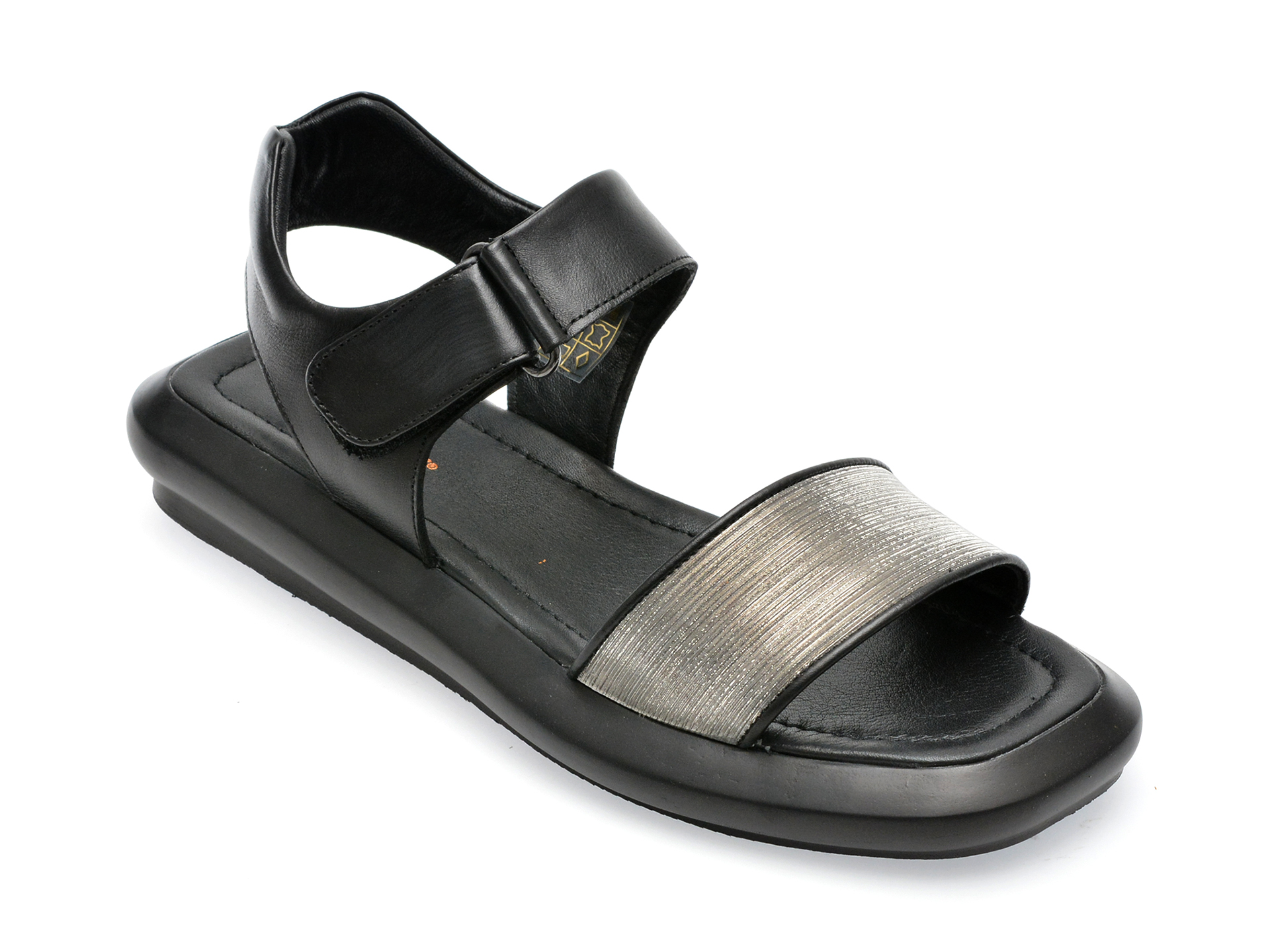 Sandale GRYXX negre, 2853180, din piele naturala 1 Sandale GRYXX negre