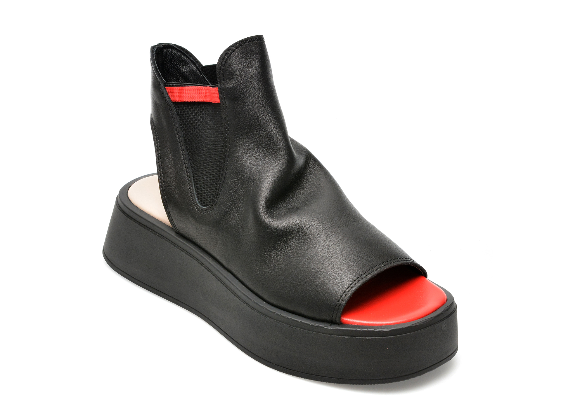 Sandale GRYXX negre, 291117, din piele naturala 1 Sandale GRYXX negre