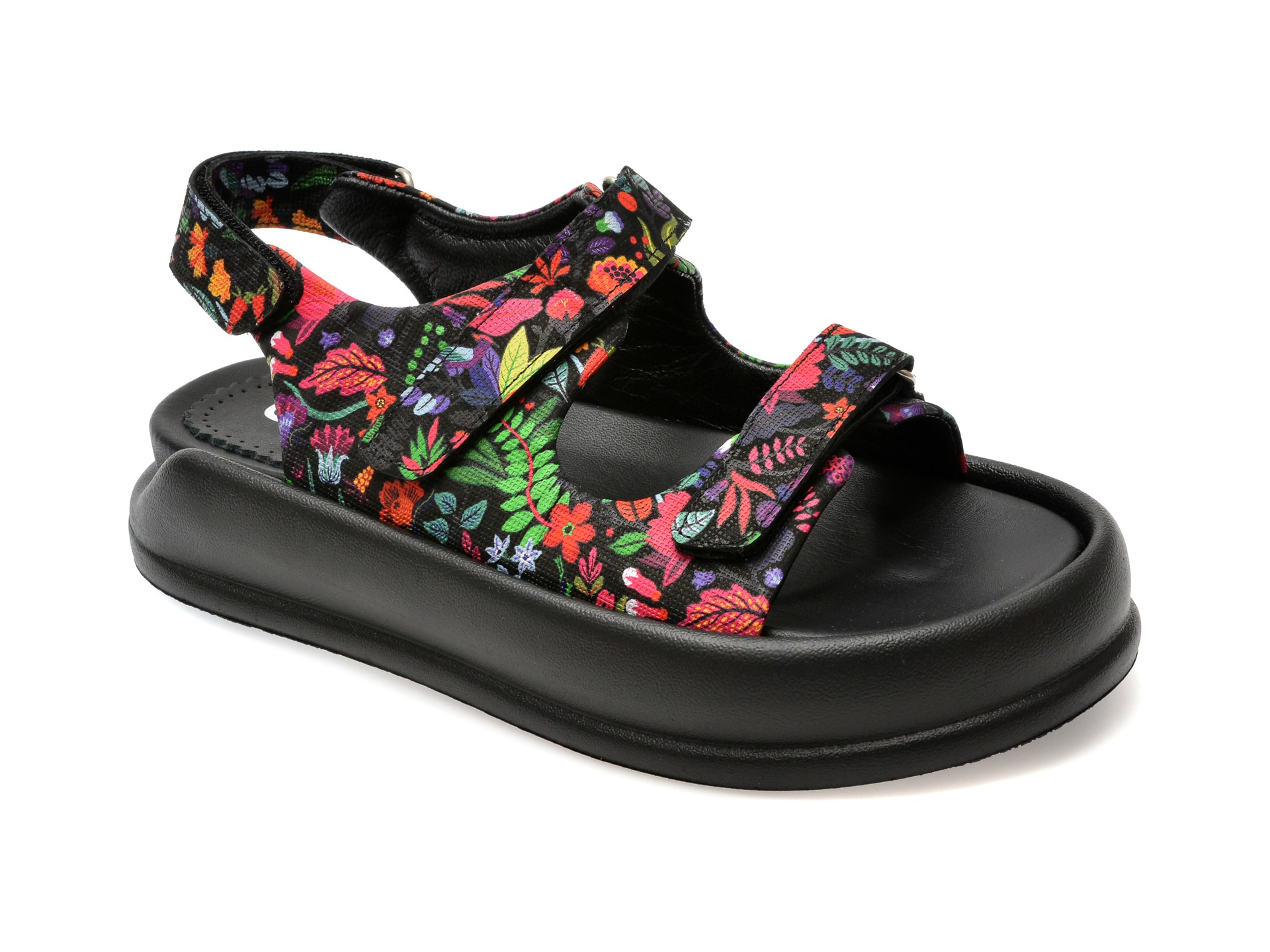 Sandale GRYXX negre, 291GM56, din piele naturala 1 Sandale GRYXX negre