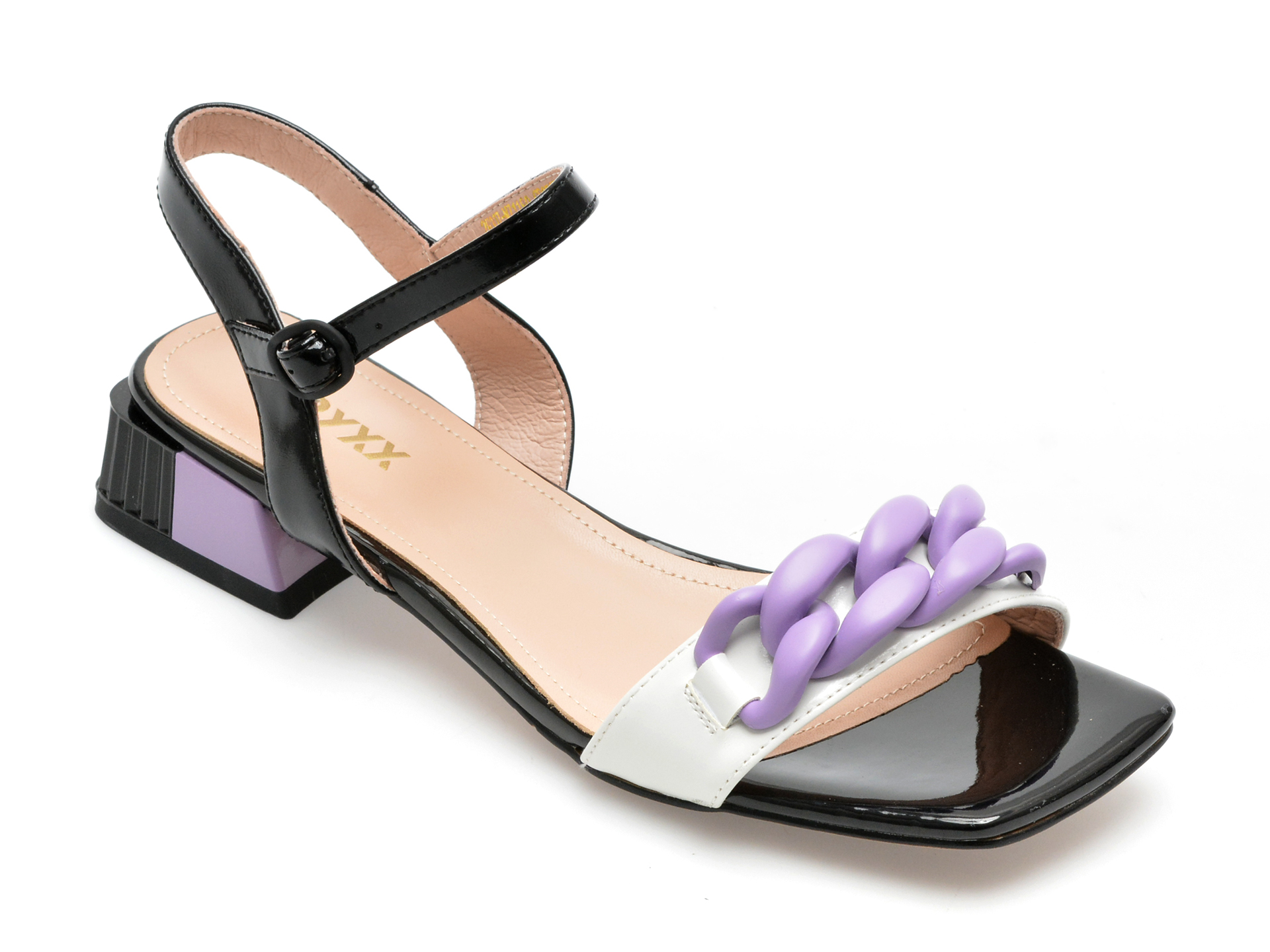 Sandale GRYXX negre, 2H30NZ1, din piele naturala 1 Sandale GRYXX negre