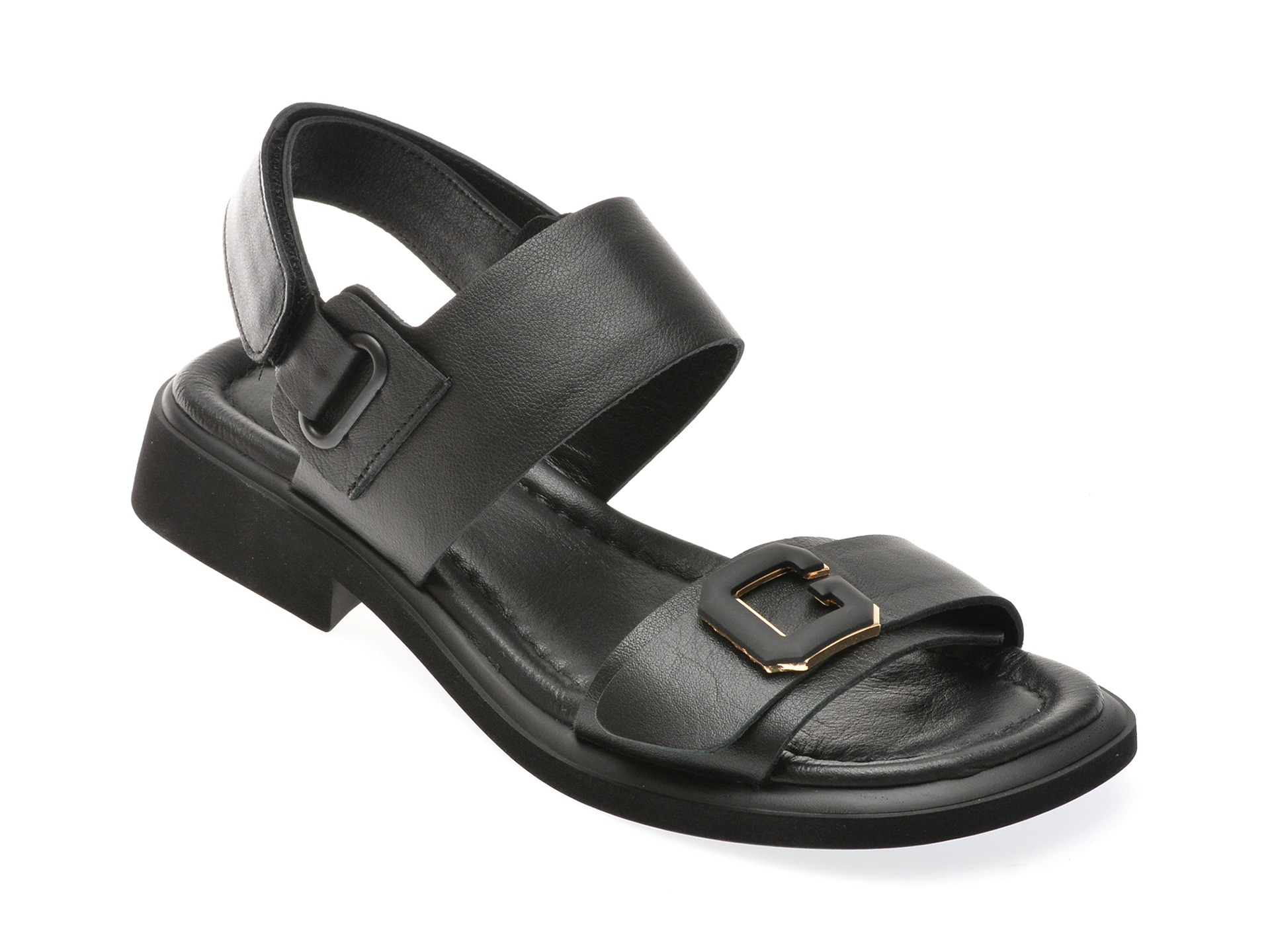 Sandale GRYXX negre, 321017, din piele naturala 1 Sandale GRYXX negre