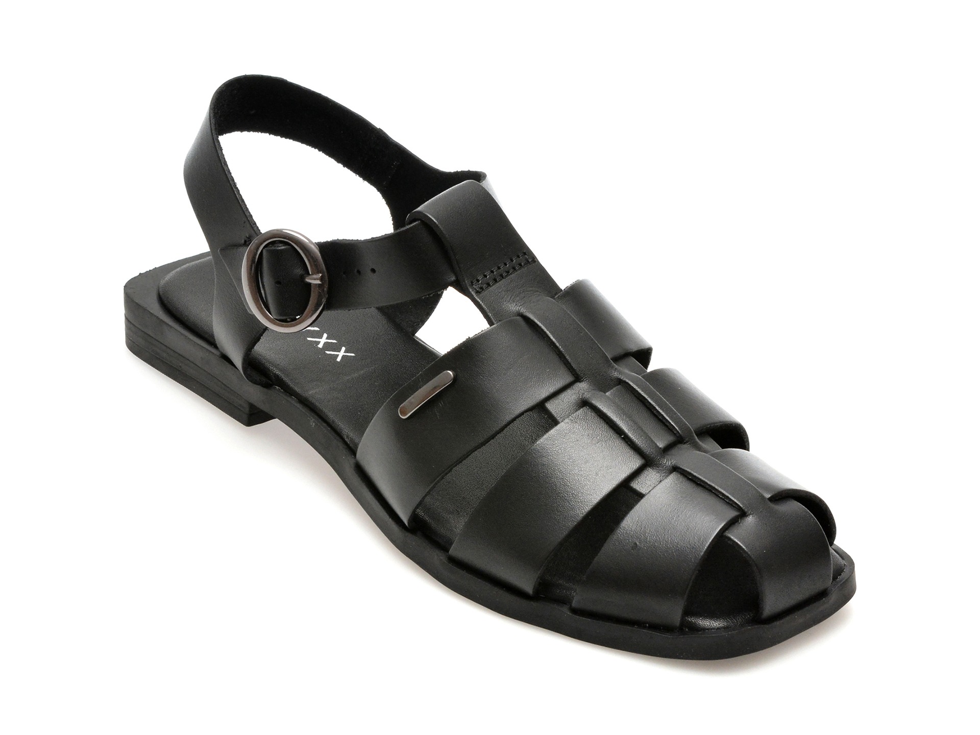 Sandale GRYXX negre, 336801, din piele naturala 1 Sandale GRYXX negre