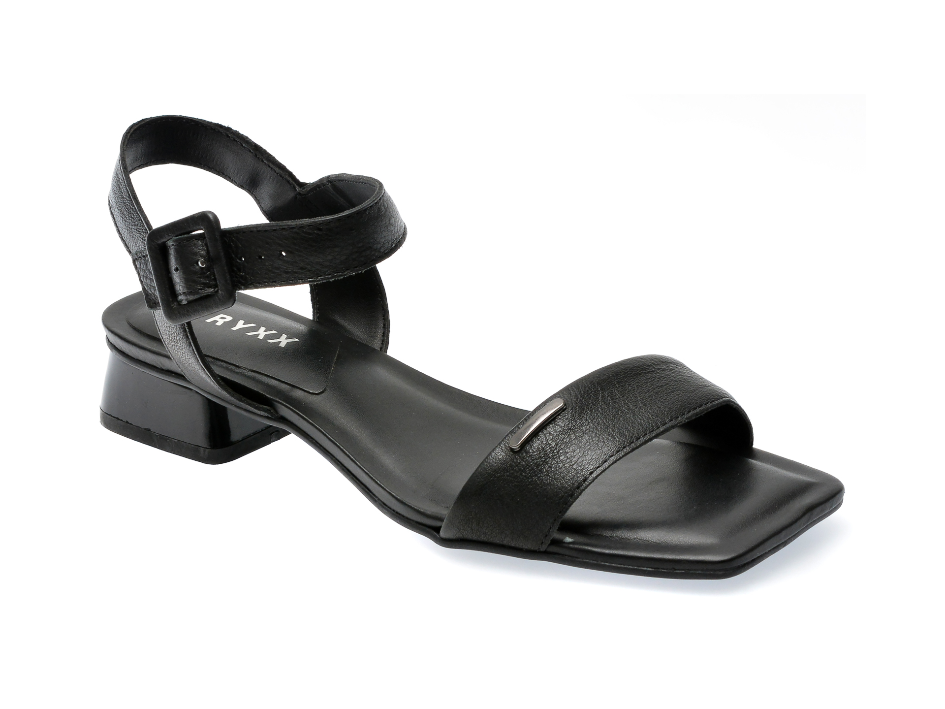 Sandale GRYXX negre, 344101, din piele naturala 1 Sandale GRYXX negre