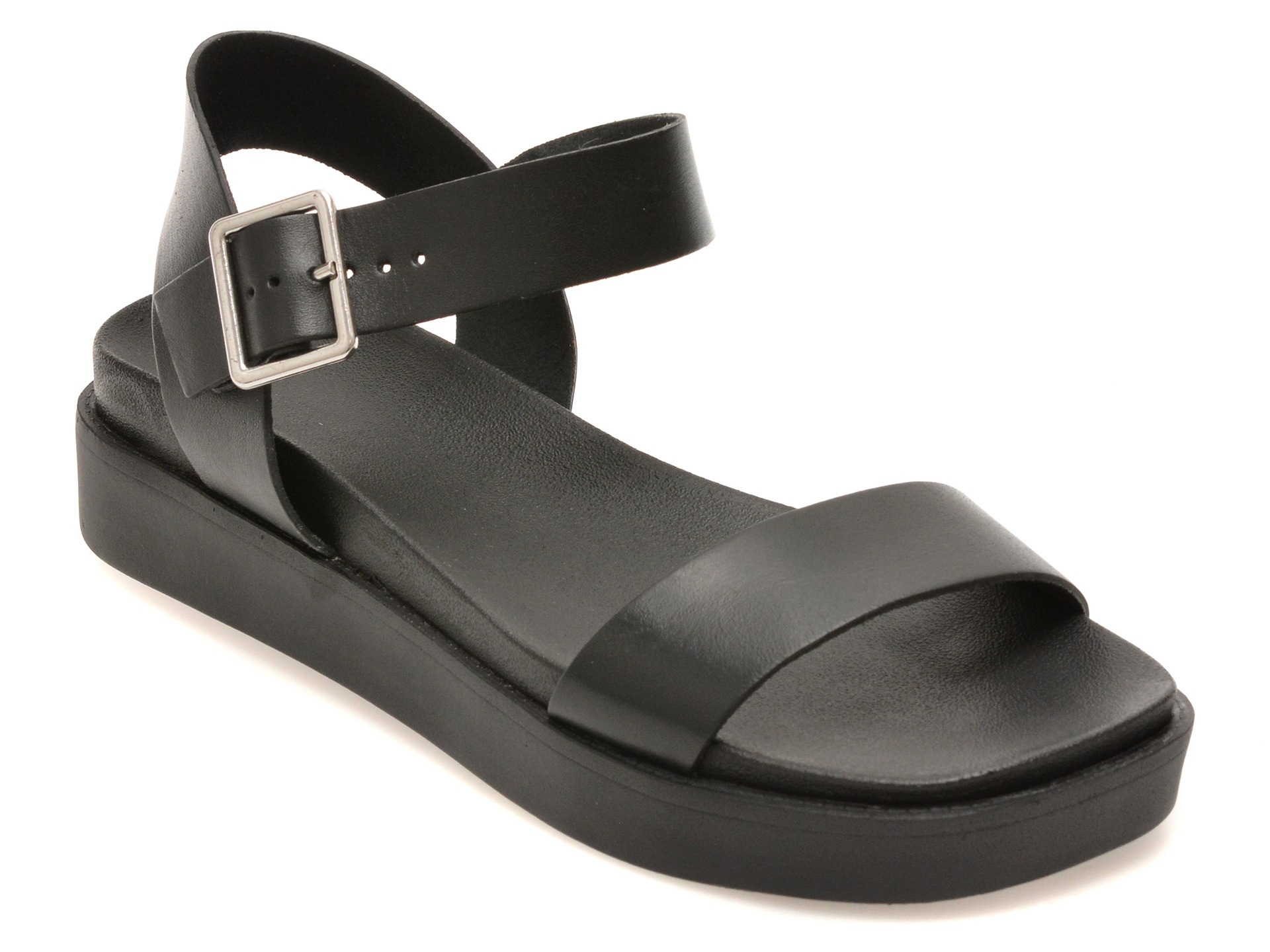Sandale GRYXX negre, 376201, din piele naturala 1 Sandale GRYXX negre