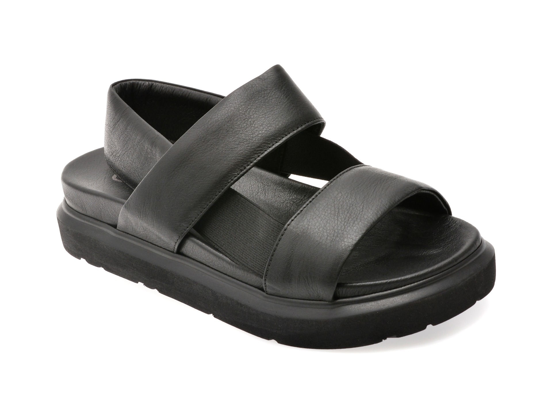 Sandale GRYXX negre, 3772069, din piele naturala 1 Sandale GRYXX negre