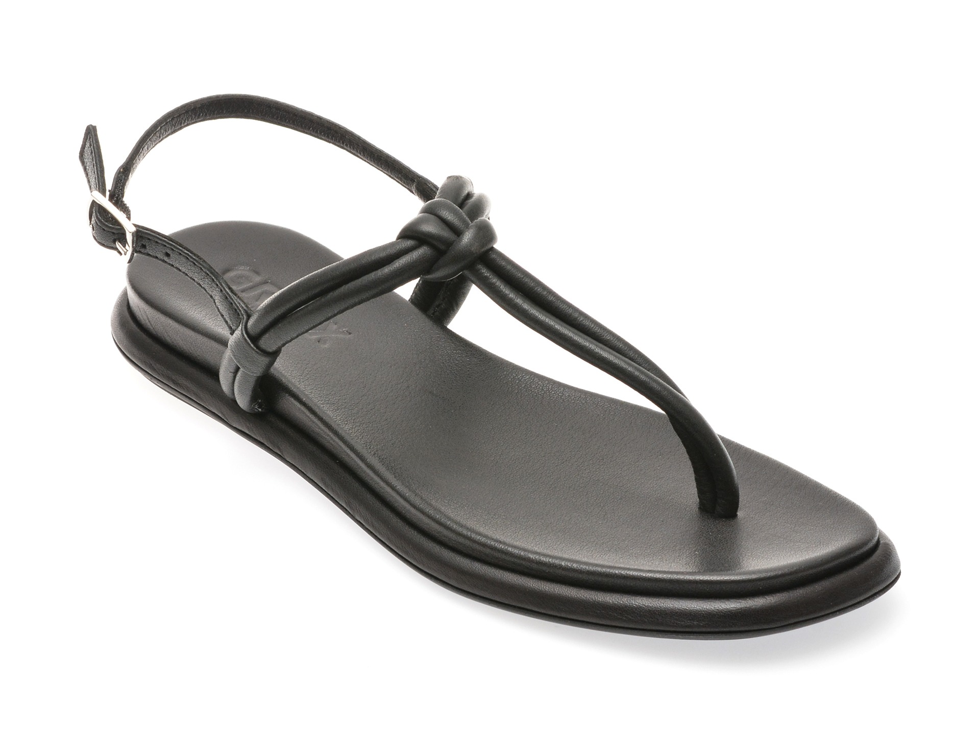 Sandale GRYXX negre, 4134, din piele naturala 1 Sandale GRYXX negre