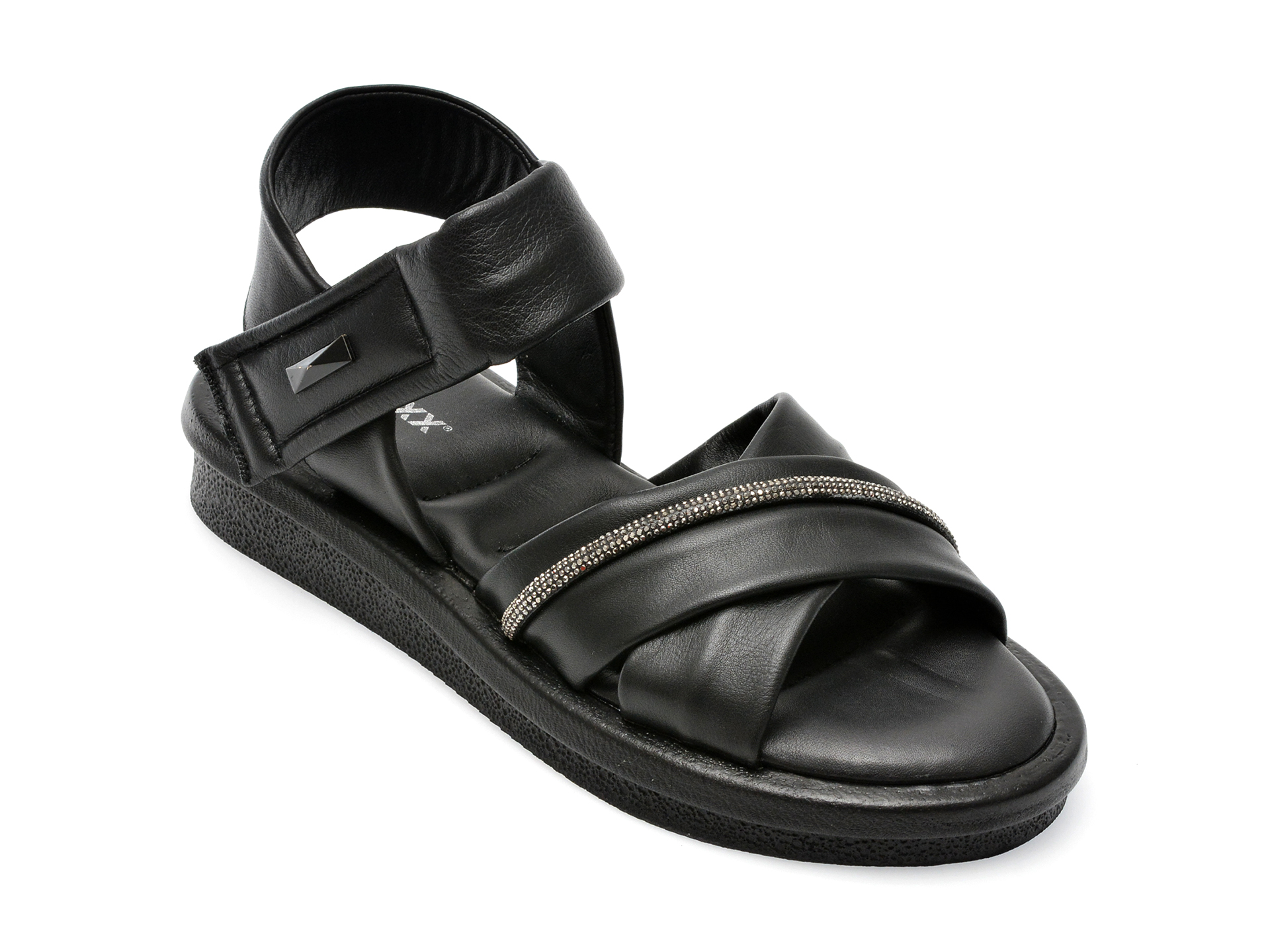 Sandale GRYXX negre, 471254, din piele naturala 1 Sandale GRYXX negre