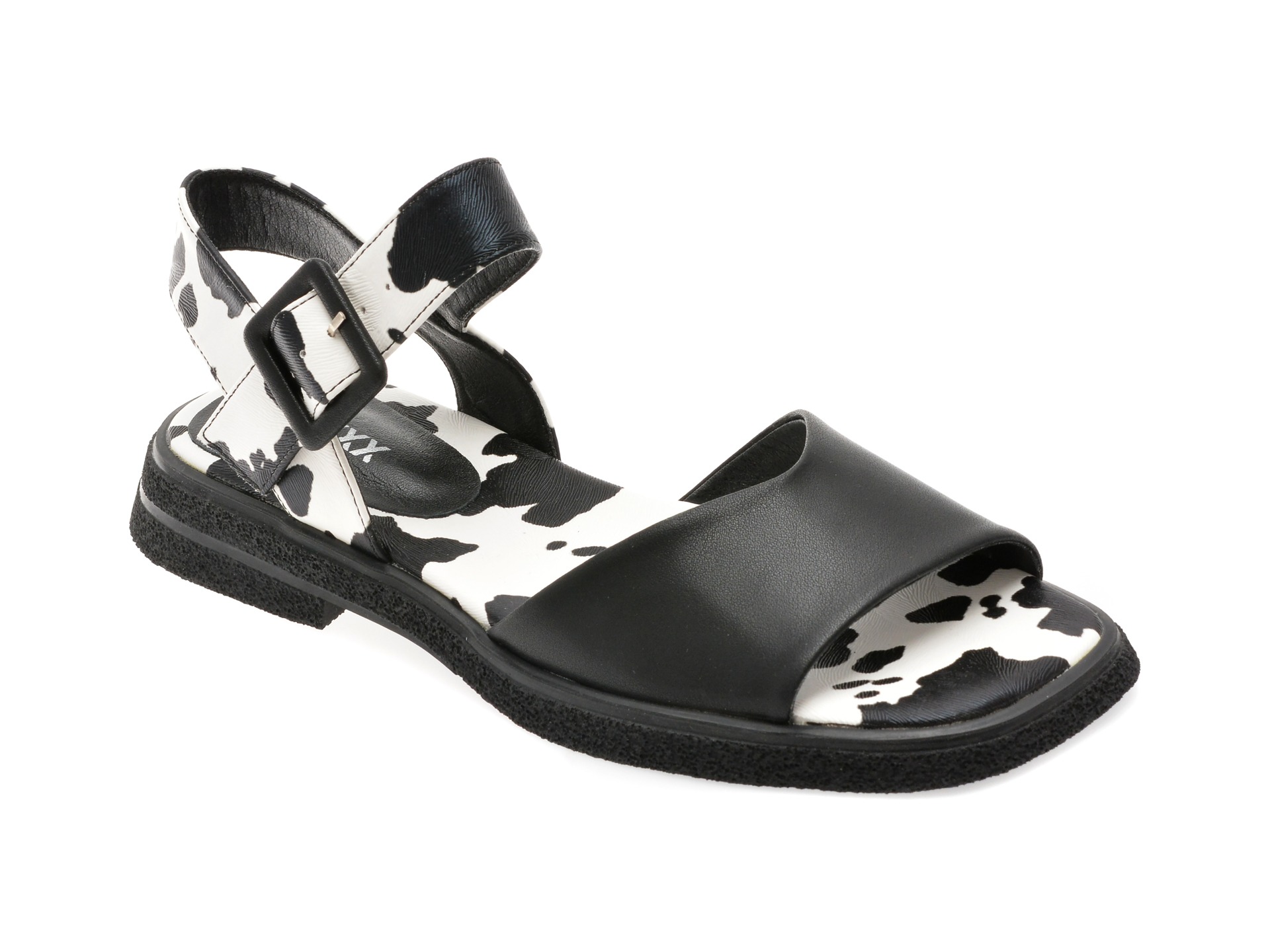 Sandale GRYXX negre, 5297, din piele naturala 1 Sandale GRYXX negre