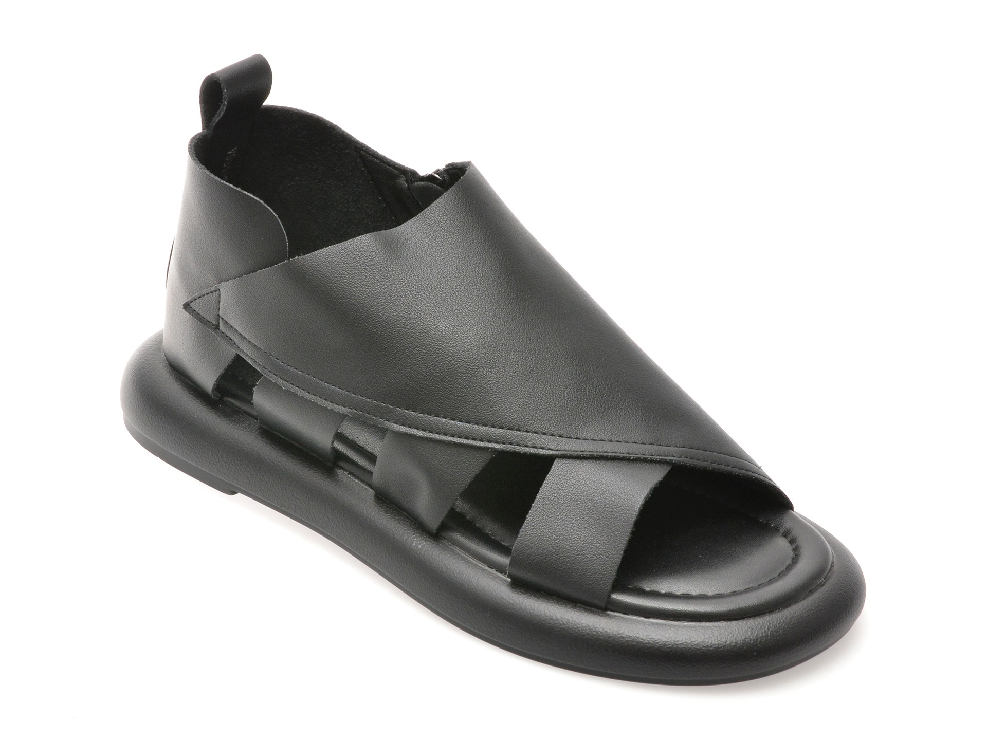 Sandale GRYXX negre, V931C28, din piele naturala 1 Sandale GRYXX negre