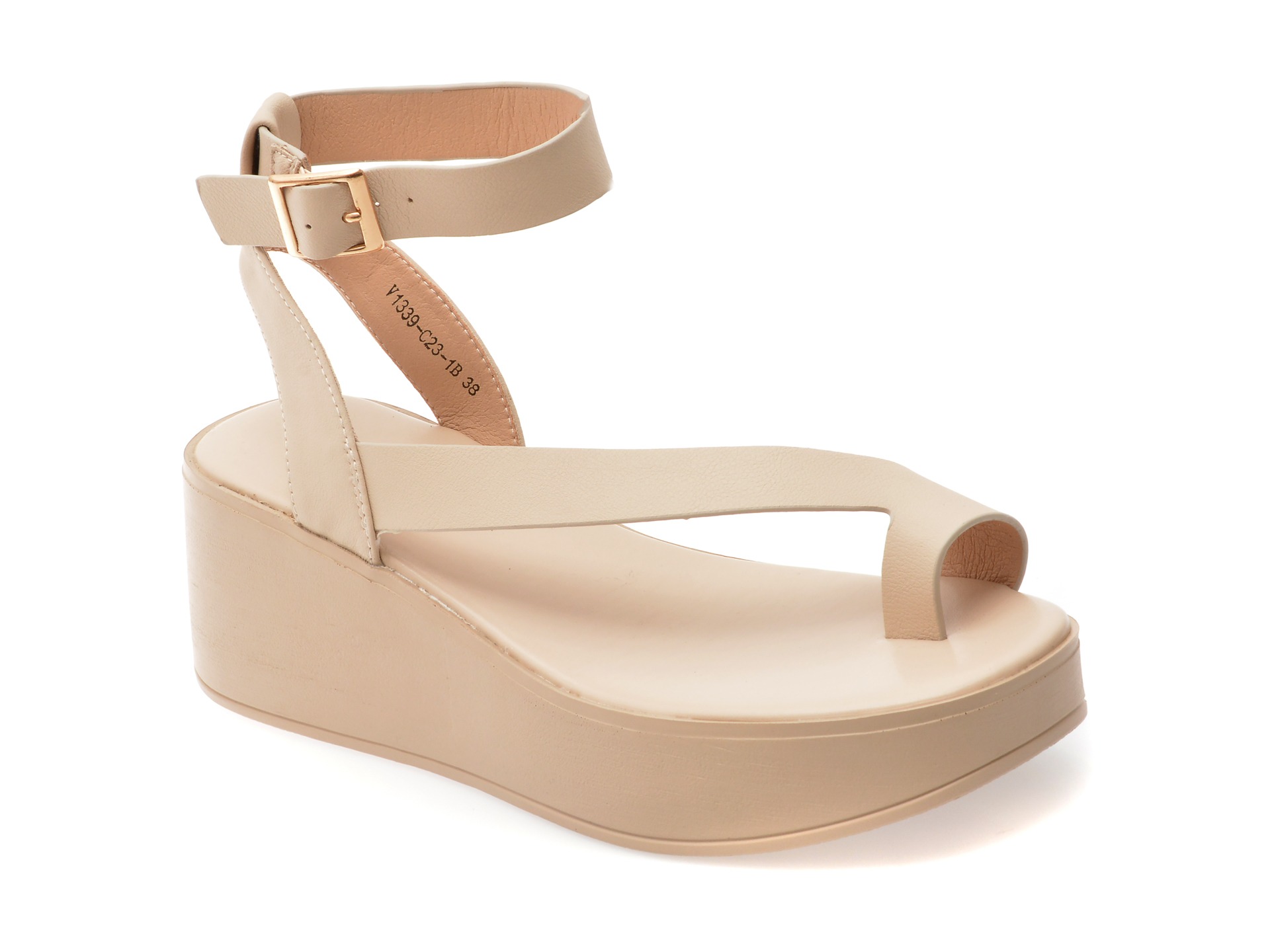 Sandale GRYXX nude, 1339C23, din piele naturala 1 Sandale GRYXX nude