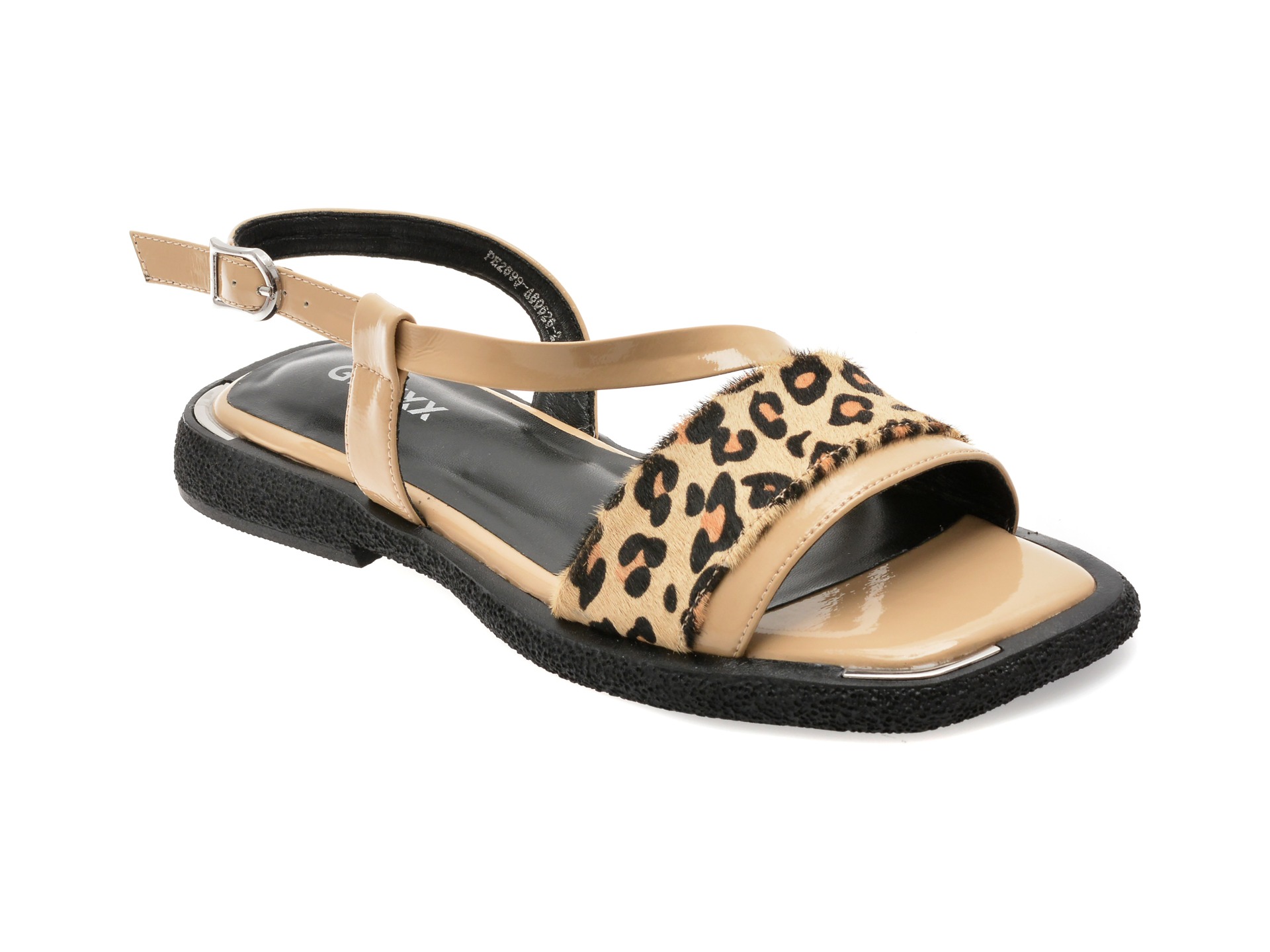 Sandale GRYXX nude, 2899, din piele naturala 1 Sandale GRYXX nude