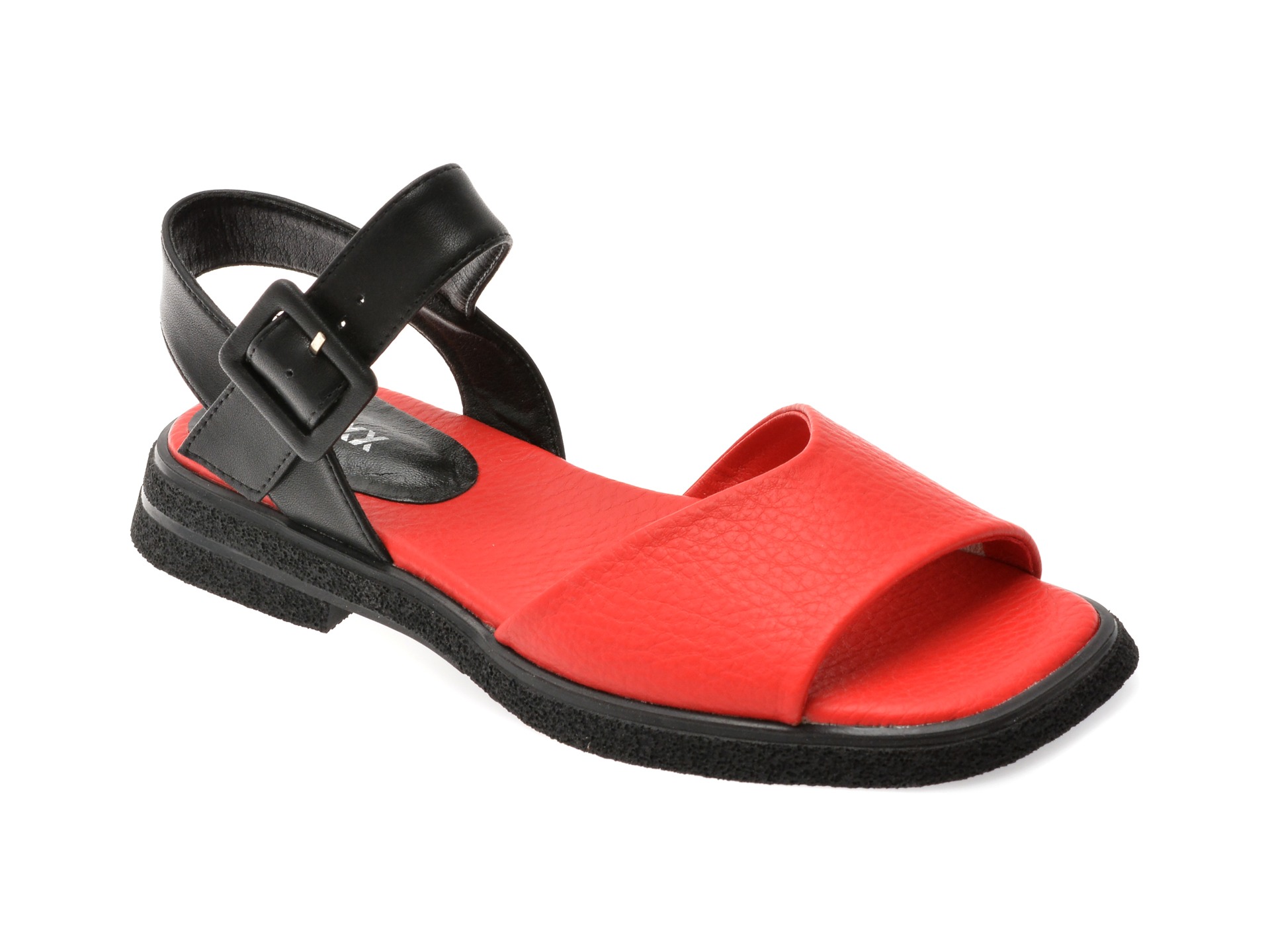 Sandale GRYXX rosii, 5297, din piele naturala 1 Sandale GRYXX rosii