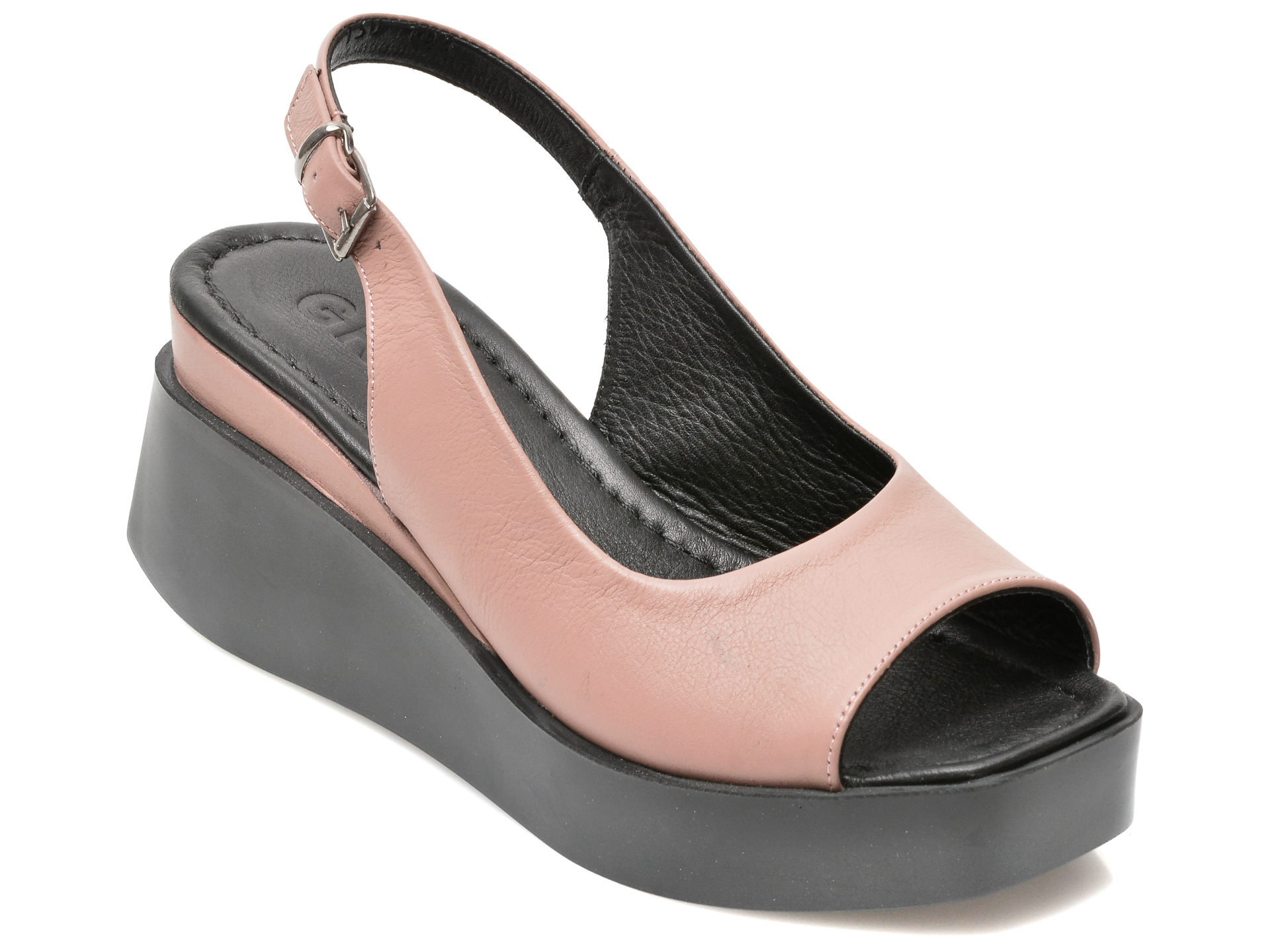 Sandale GRYXX roz, 130101, din piele naturala 1 Sandale GRYXX roz