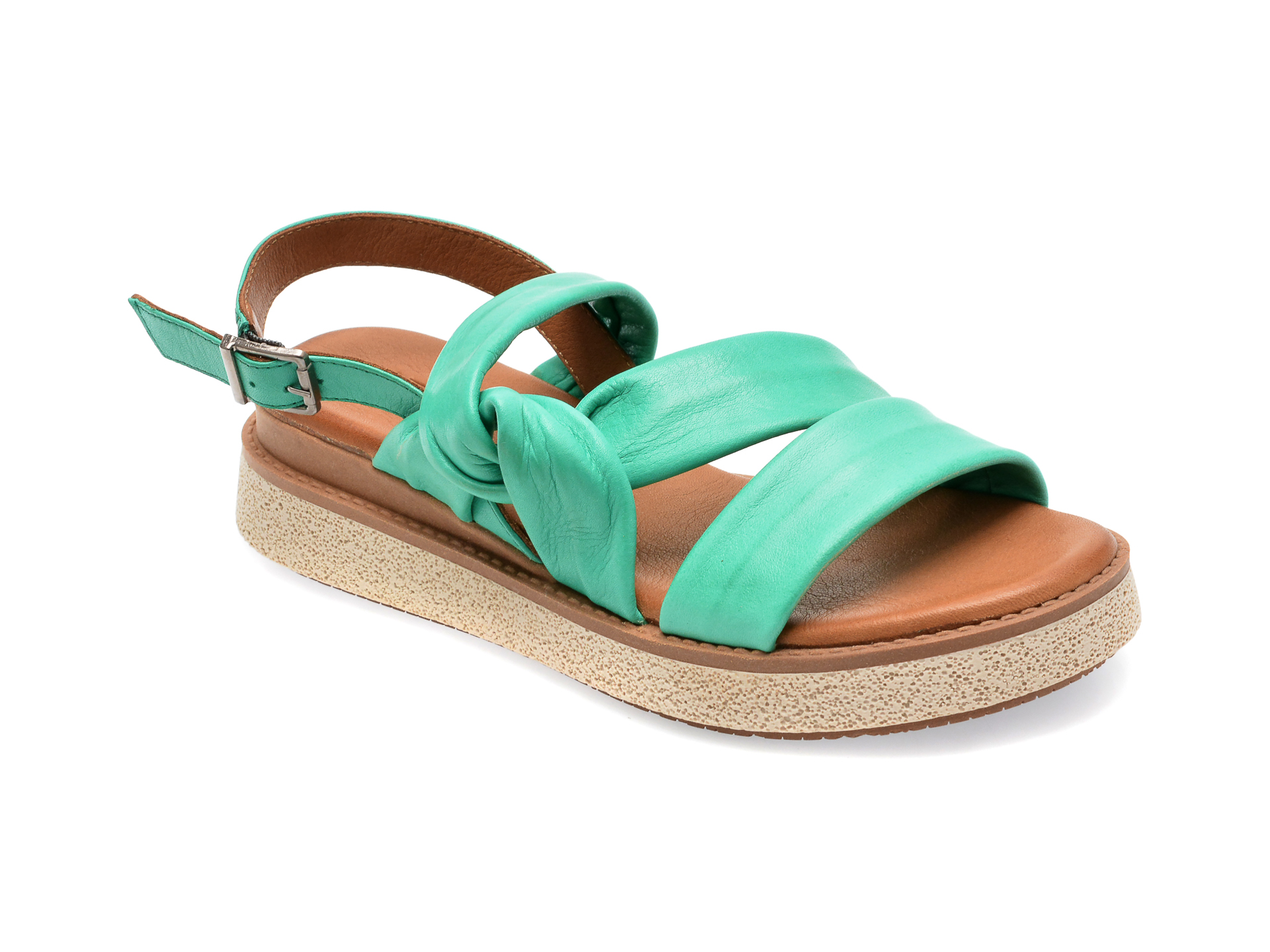 Sandale GRYXX verzi, 7702, din piele naturala 1 Sandale GRYXX verzi