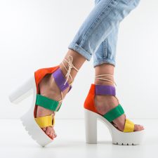 Sandale Izurc Portocalii