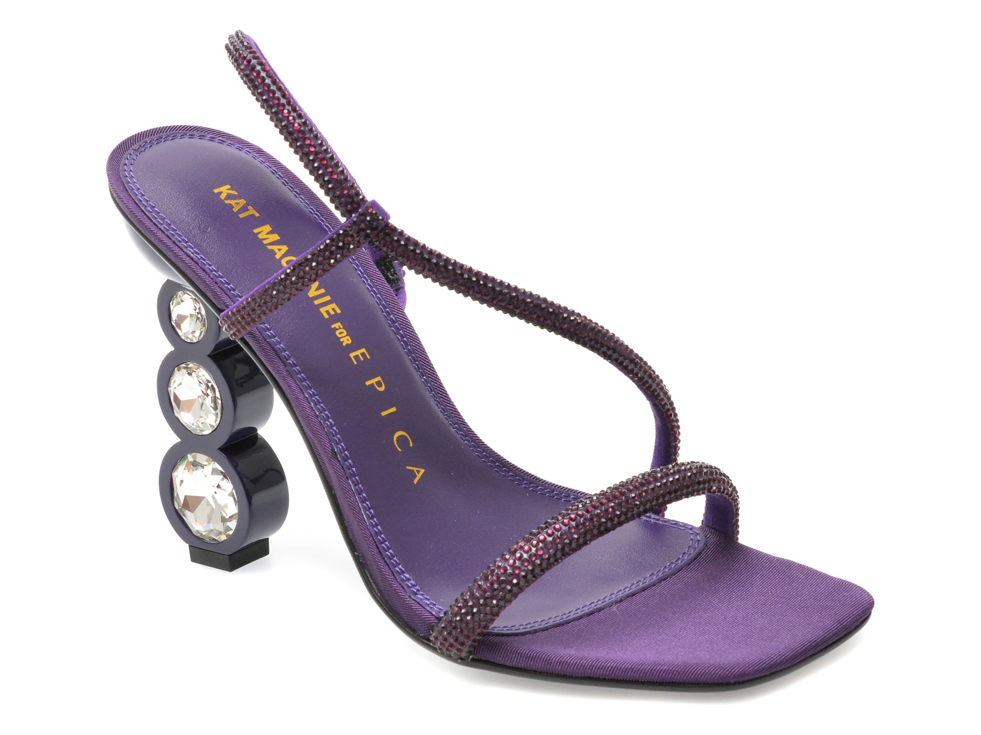 Sandale KAT MACONIE FOR EPICA mov, KABITA, din piele naturala 1 Sandale KAT MACONIE FOR EPICA mov