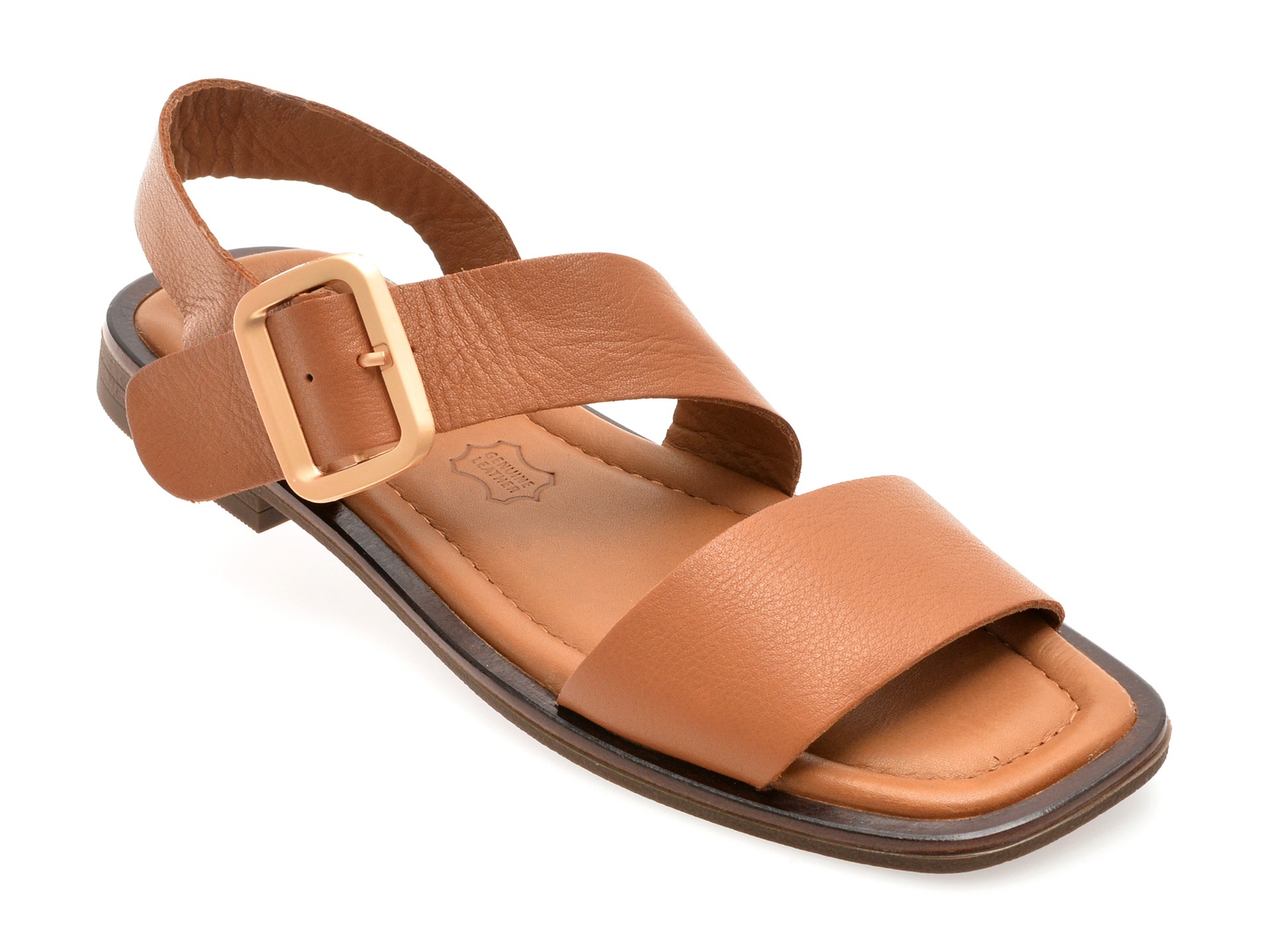 Sandale KRAUS maro, 3251690, din piele naturala 1 Sandale KRAUS maro