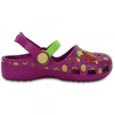 Sandale  Karin Novelty Clog K 20-21 EU - C5 US Mov - Vibrant Violet/Tangarine