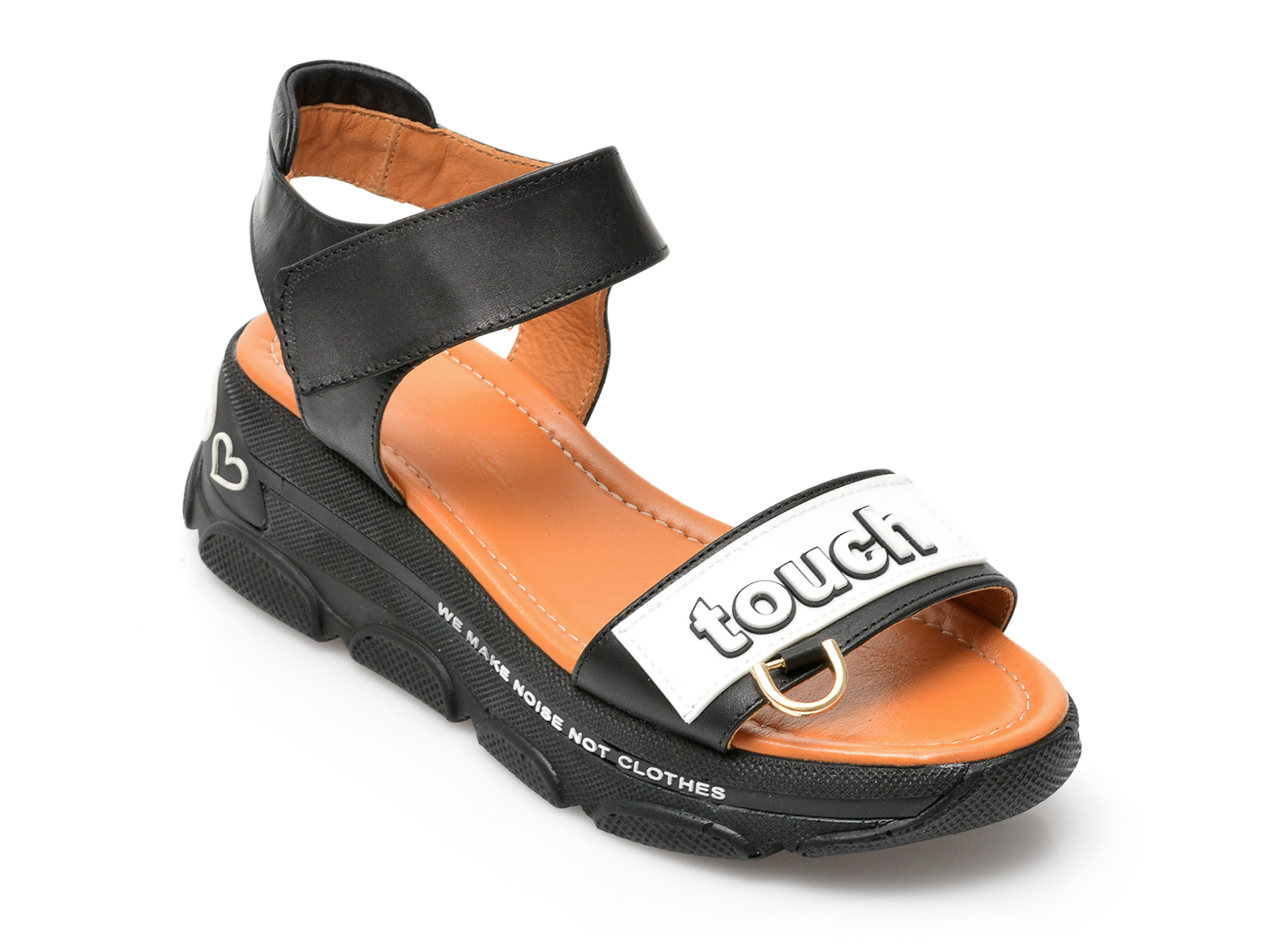 Sandale LABOUR albe, 20141, din piele naturala 1 Sandale LABOUR albe