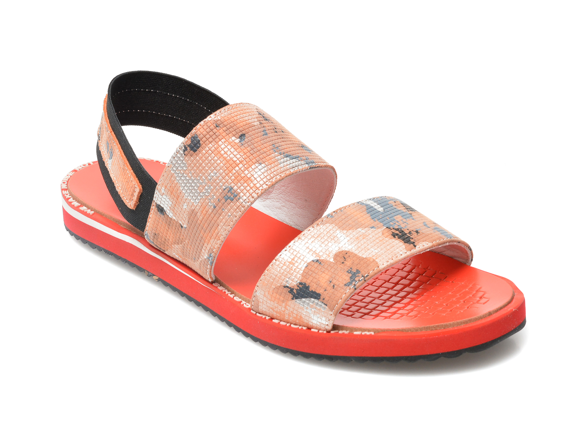 Sandale LABOUR multicolore, 2004, din piele naturala 1 Sandale LABOUR multicolore