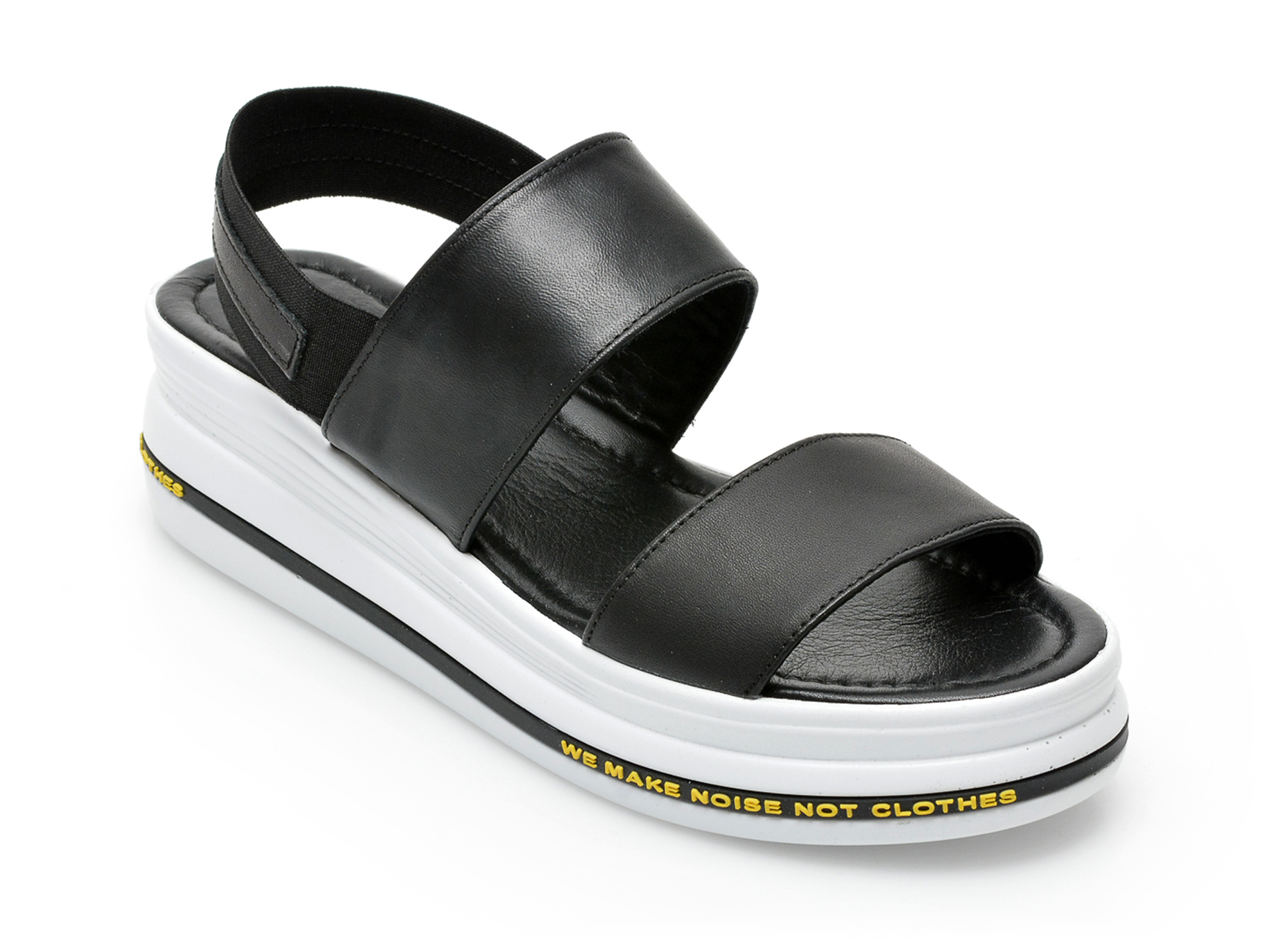 Sandale LABOUR negre, 20033, din piele naturala 1 Sandale LABOUR negre