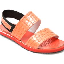 Sandale LABOUR portocalii