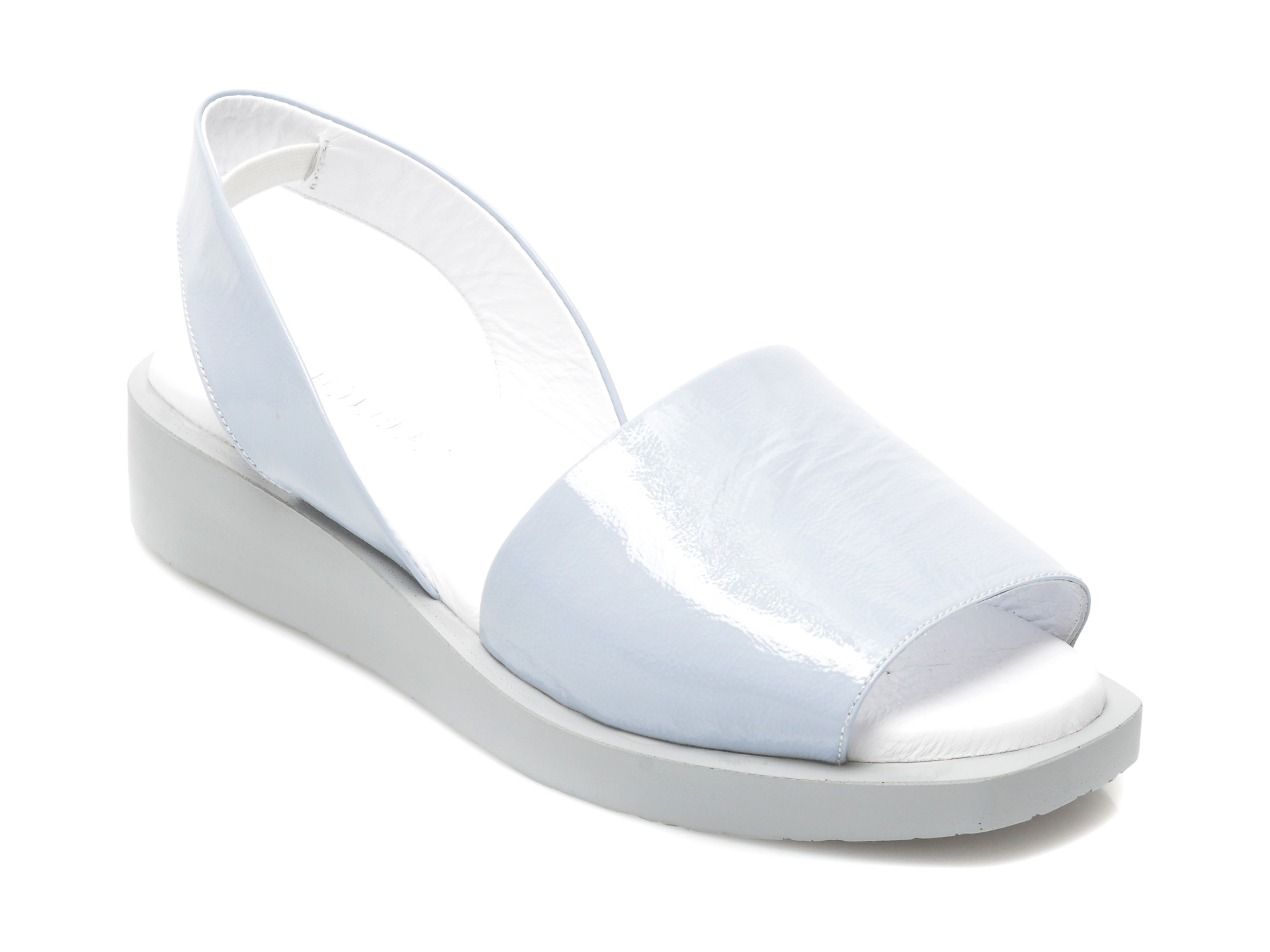 Sandale LOLILELLA albastre, 1582018, din piele naturala lacuita 1 Sandale LOLILELLA albastre