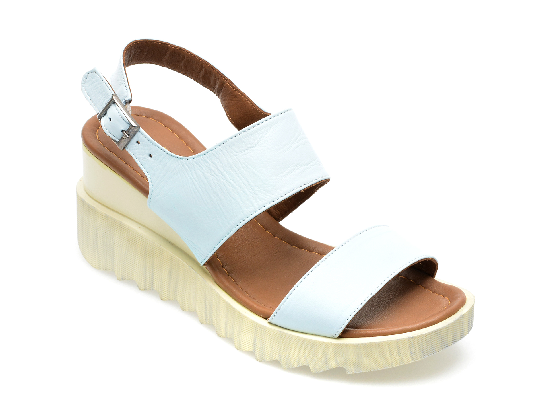 Sandale MAGRIT albastre, 35, din piele naturala 1 Sandale MAGRIT albastre