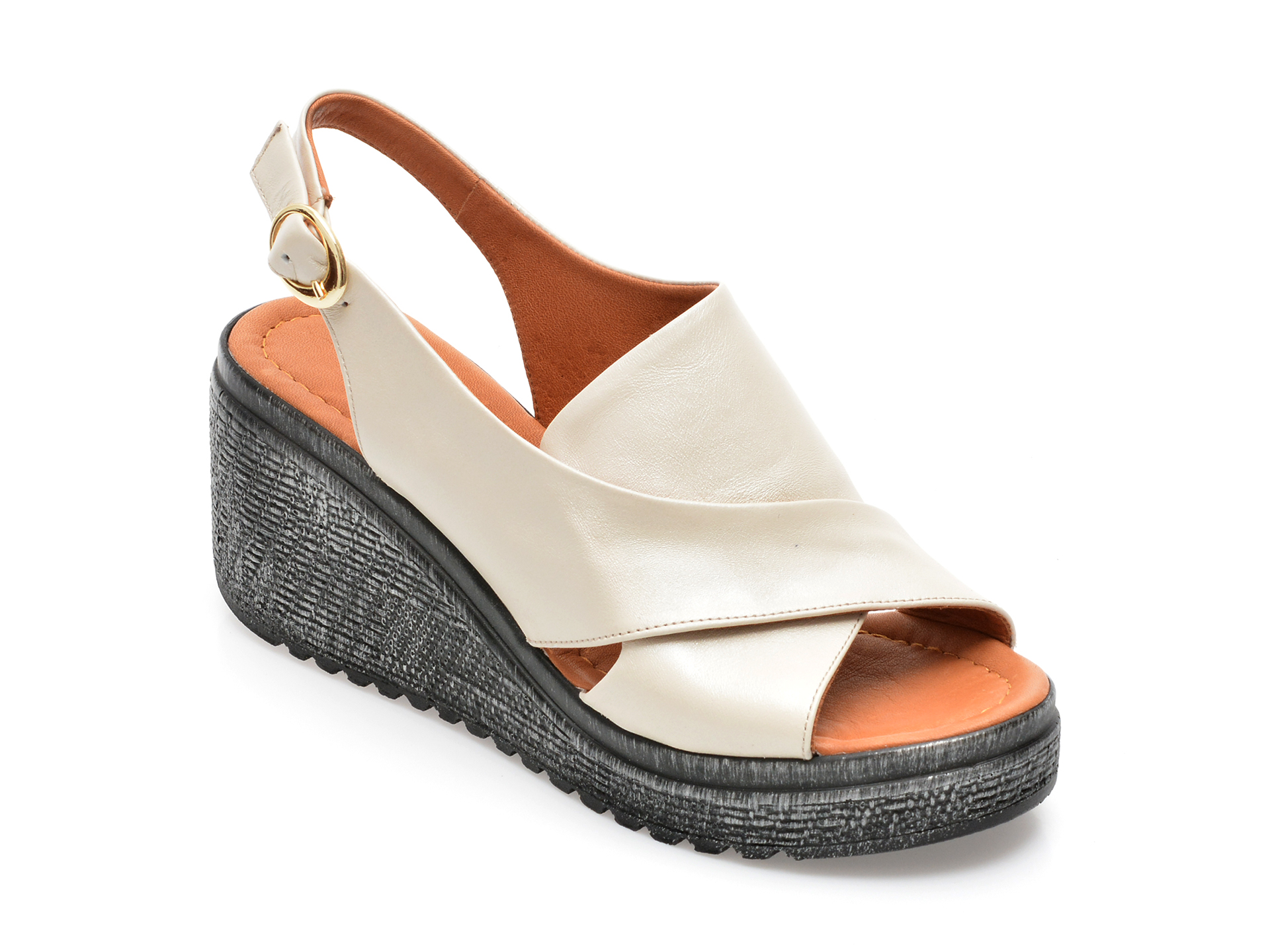 Sandale MAGRIT bej, 16, din piele naturala 1 Sandale MAGRIT bej