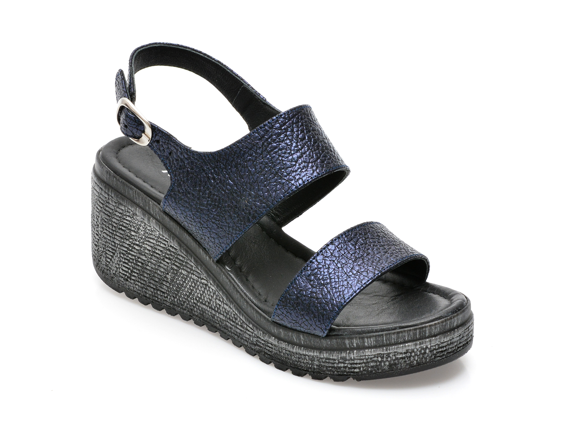 Sandale MAGRIT bleumarin, 17, din piele naturala 1 Sandale MAGRIT bleumarin