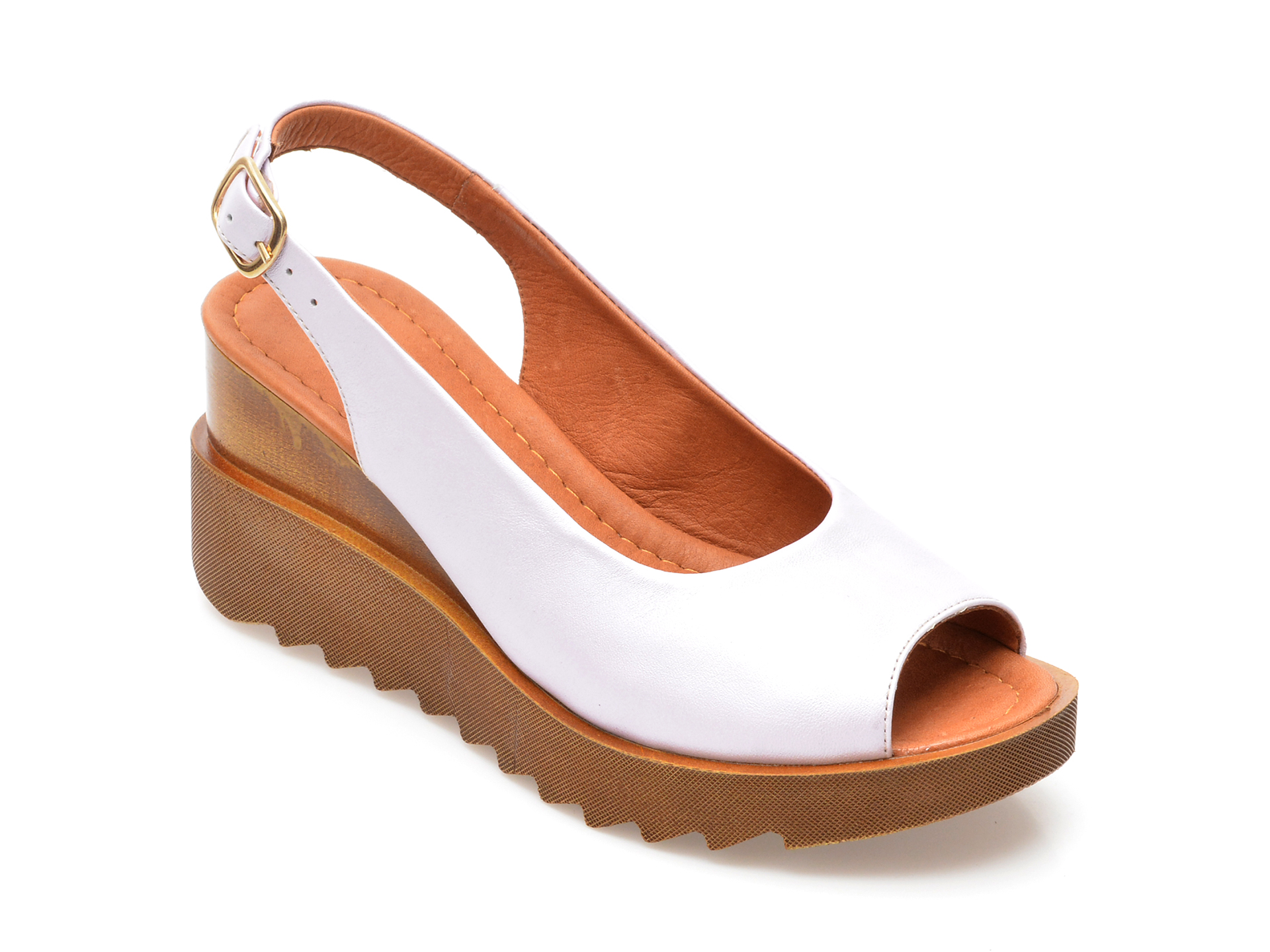 Sandale MAGRIT mov, 7, din piele naturala 1 Sandale MAGRIT mov