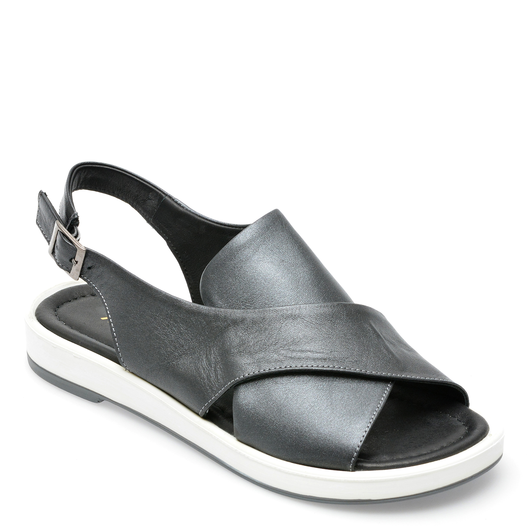 Sandale MAGRIT negre, 50, din piele naturala 1 Sandale MAGRIT negre