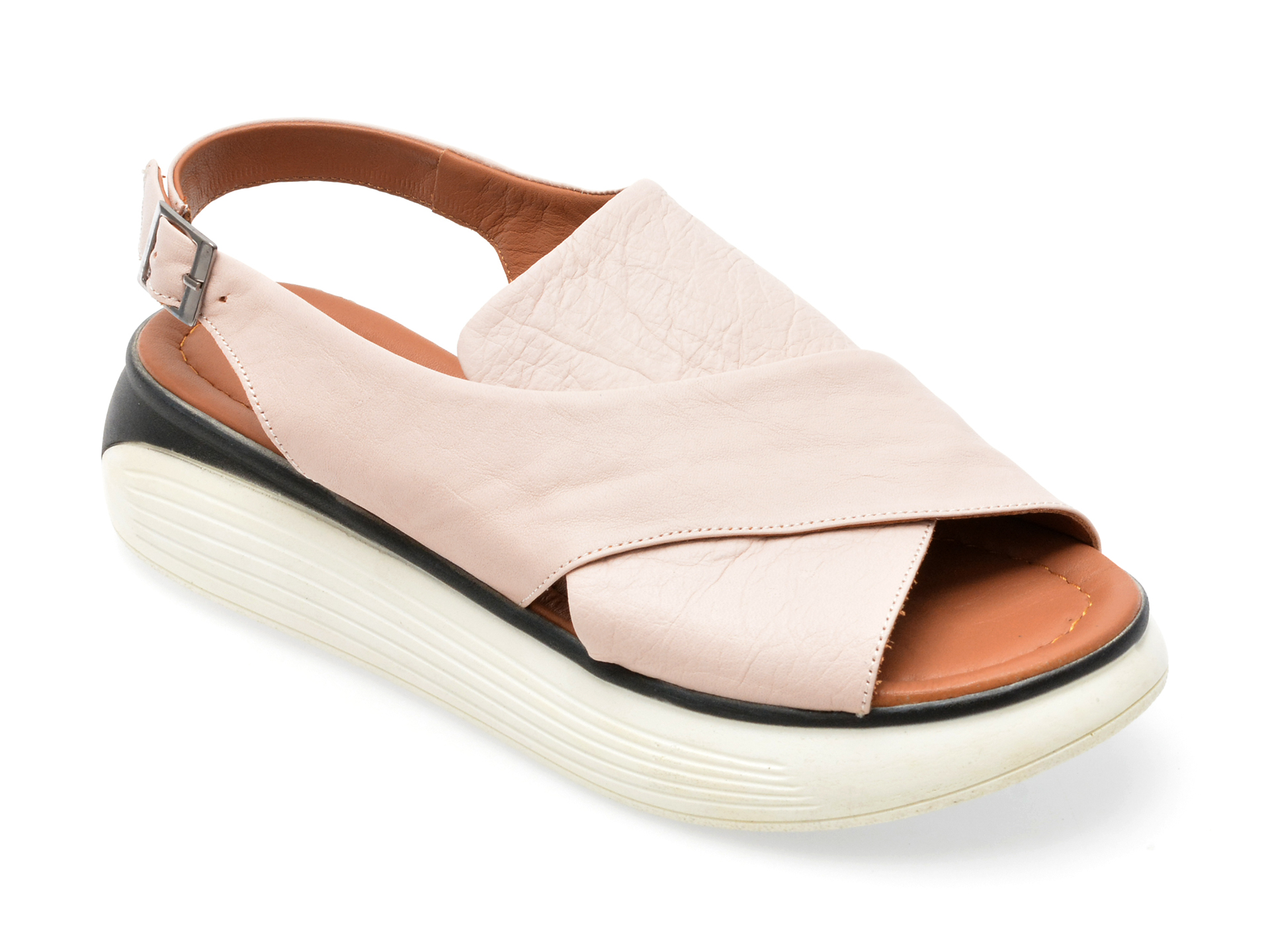 Sandale MAGRIT nude, 104, din piele naturala 1 Sandale MAGRIT nude