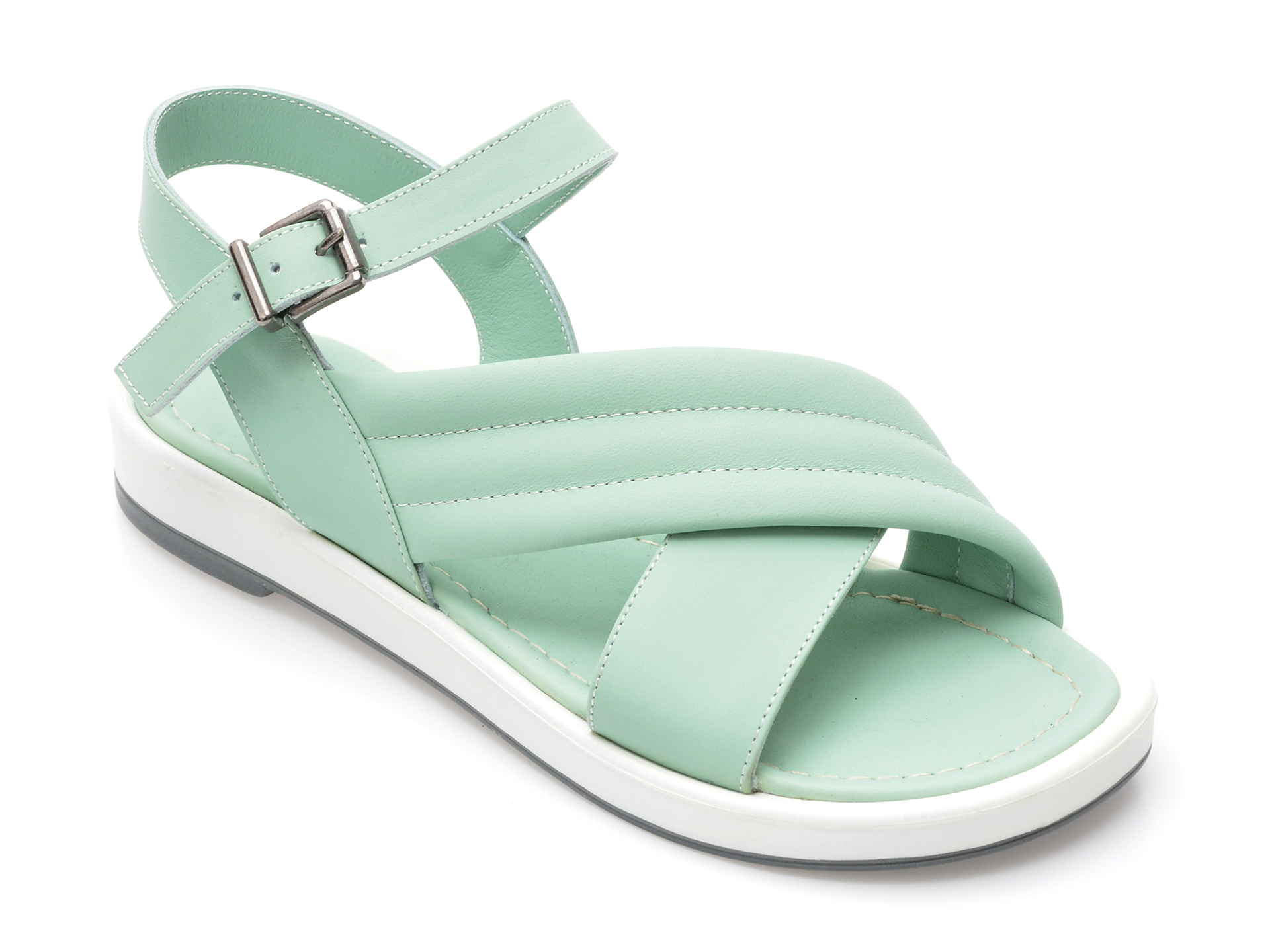 Sandale MAGRIT verzi, 14, din piele naturala 1 Sandale MAGRIT verzi