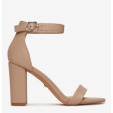 Sandale  Material Sintetic - Culoare Bej