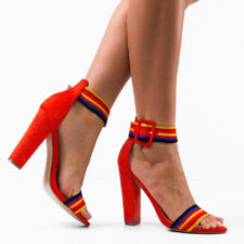 Sandale Miris Portocalii