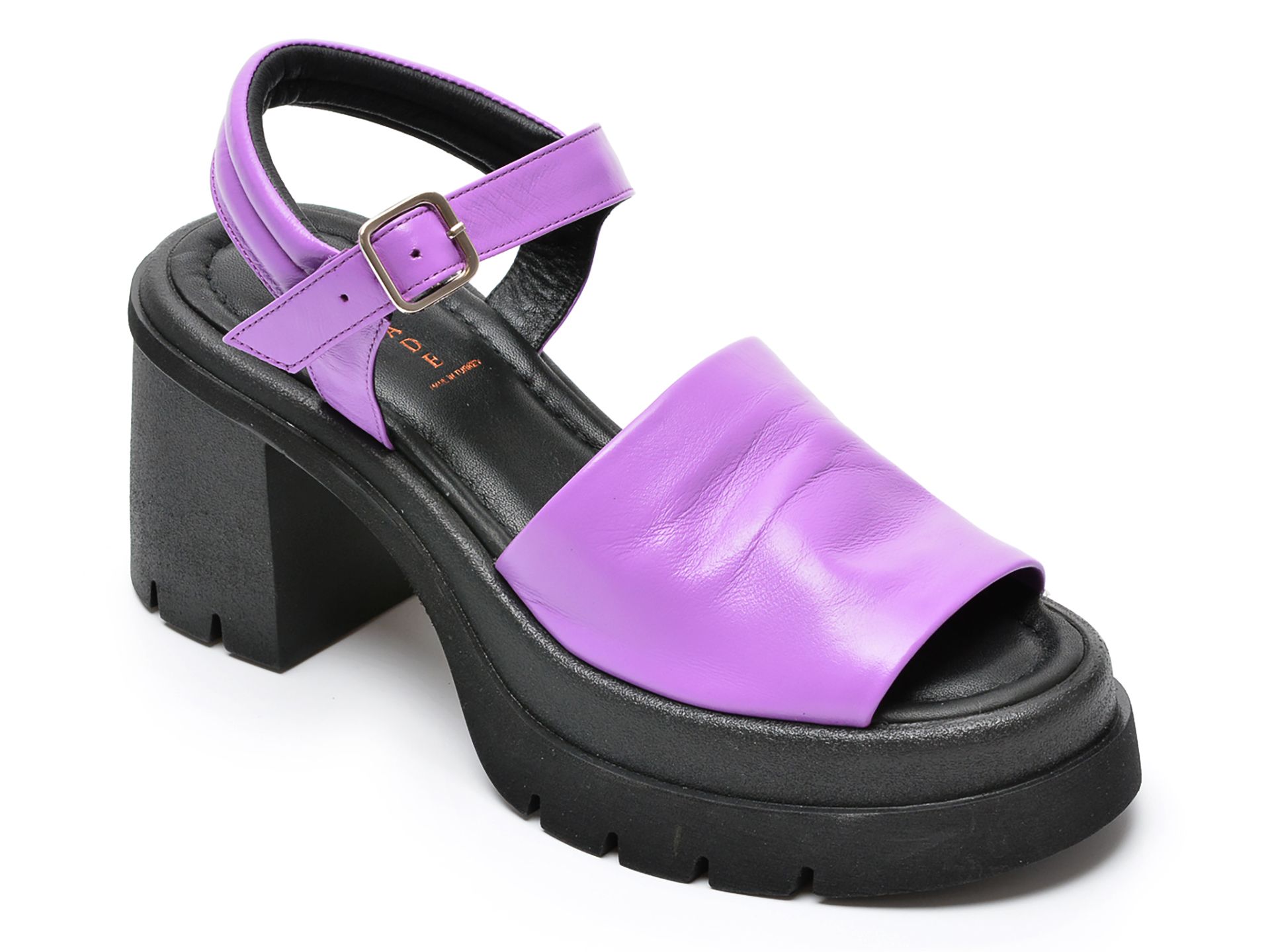 Sandale OSHADE mov, 752504, din piele naturala 1 Sandale OSHADE mov